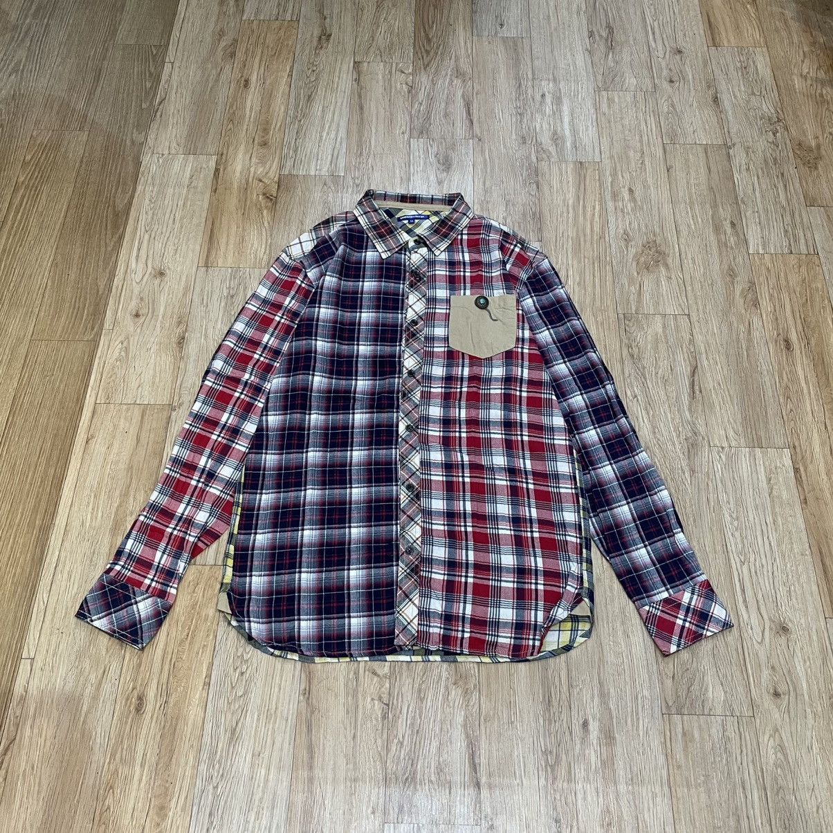 semanticdesign Semantic Design Contrast Multi Flannel Button Up Size US L / EU 52-54 / 3 - 1 Thumbnail