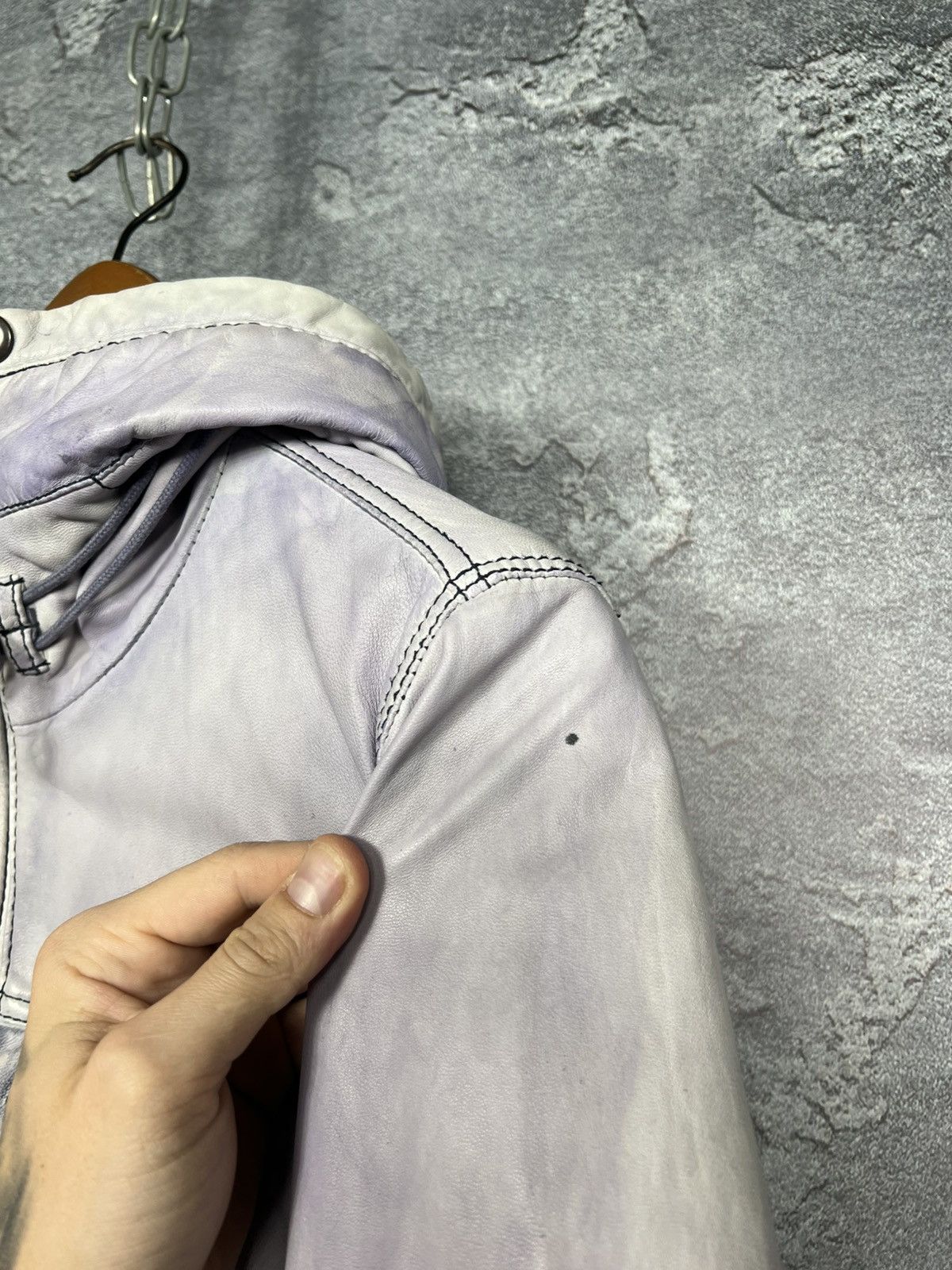 Napapijri Rare Napapijri 100% Leather Down Jacket Parka Size S Size S / US 4 / IT 40 - 17 Thumbnail