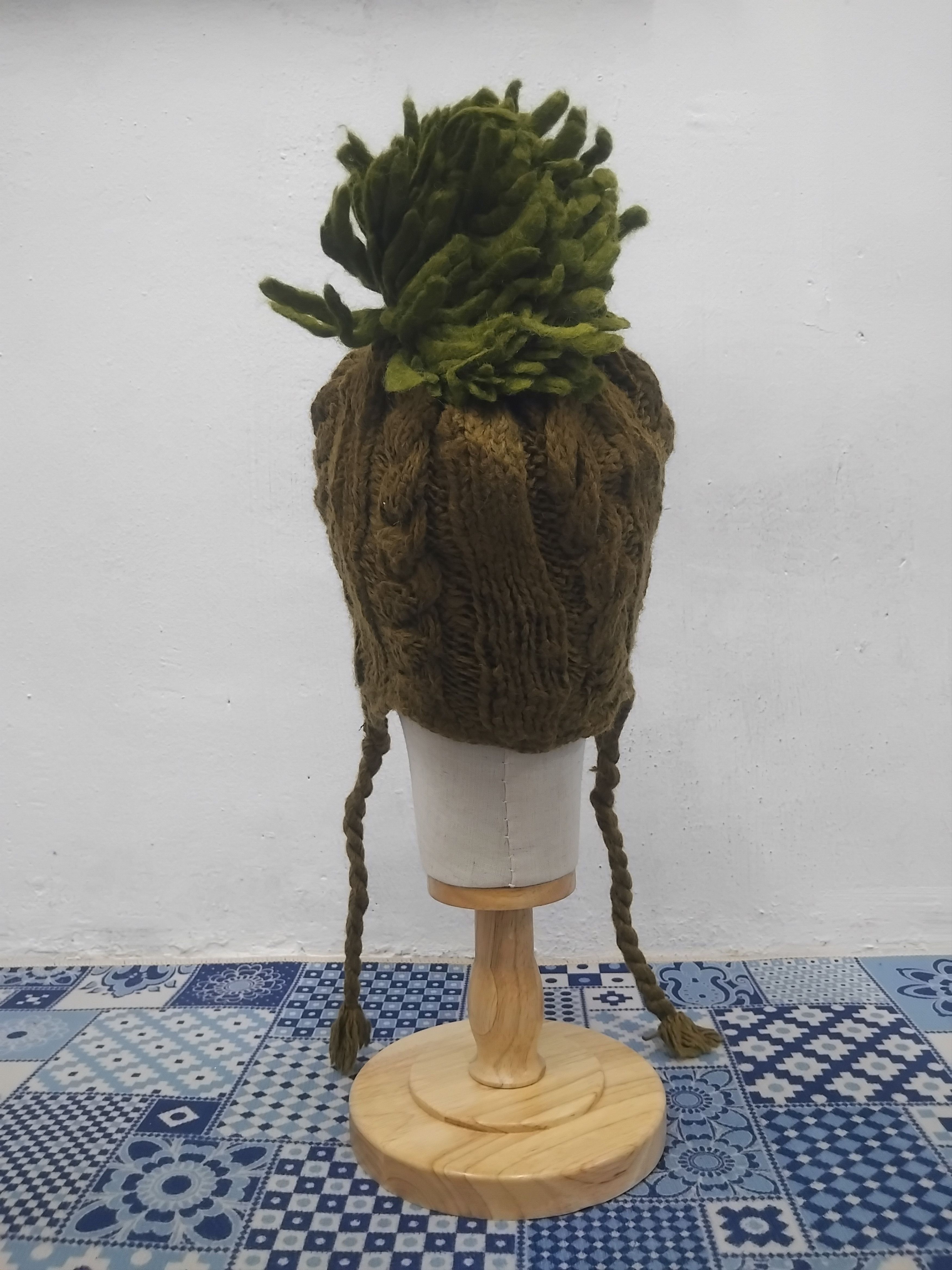 PPFM 💥Shamrock ear flat green beanie Size ONE SIZE - 5 Thumbnail