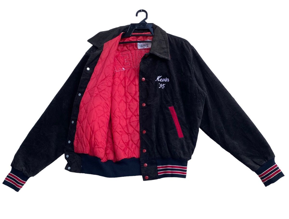 Vintage West Wind corduroy patchwork logo letterman varsity jacket Size US M / EU 48-50 / 2 - 5 Thumbnail