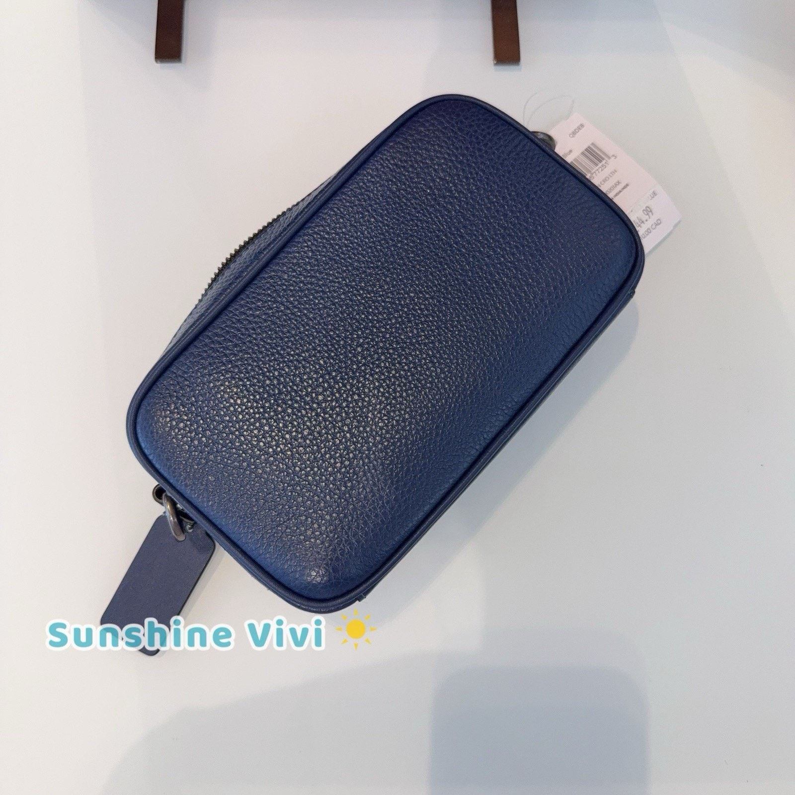 Coach NWT COACH Men's Jayden Crossbody CR179 Leather Deep Blue Size ONE SIZE - 4 Thumbnail