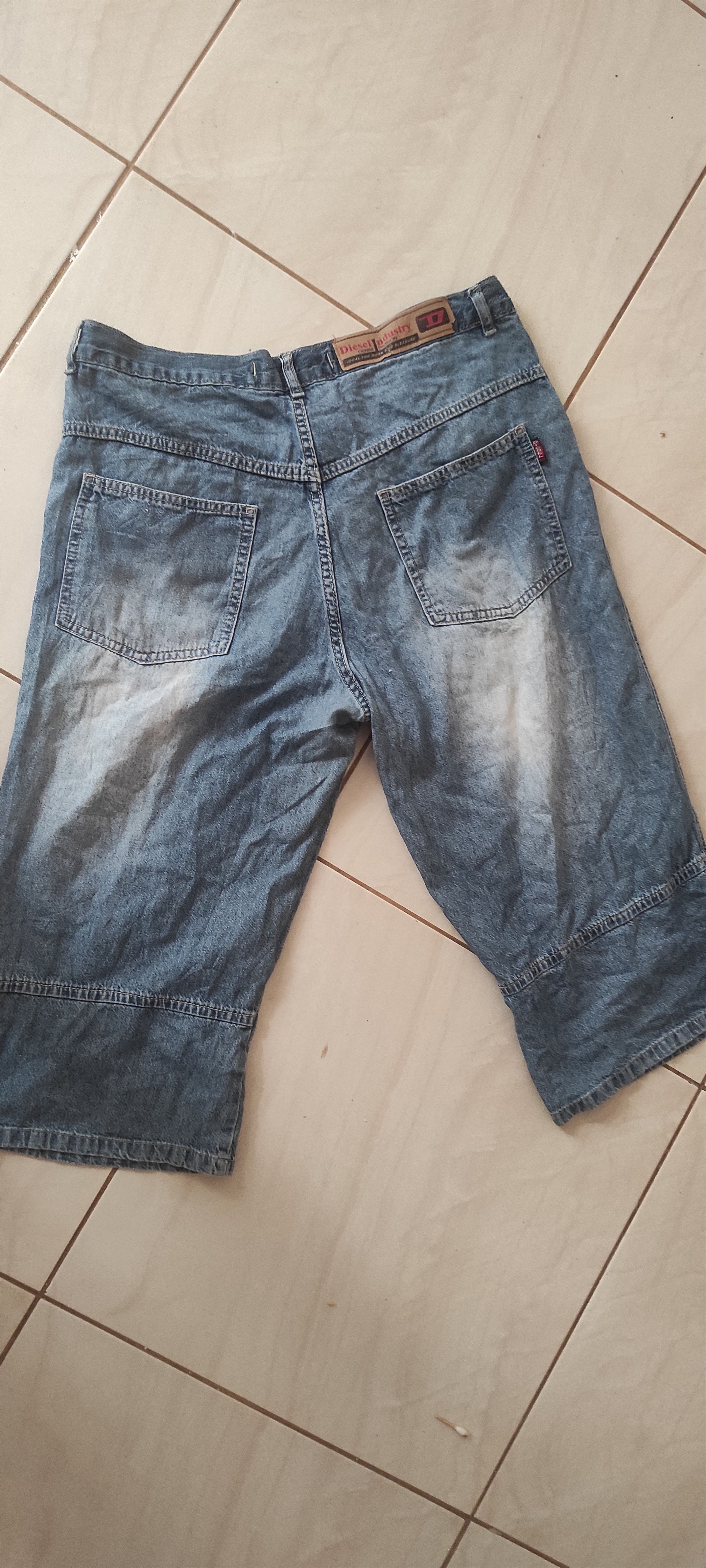 Diesel Diesel Bermuda Denim Shorts Cargo Pockets Size 33 Size US 33 - 10 Thumbnail