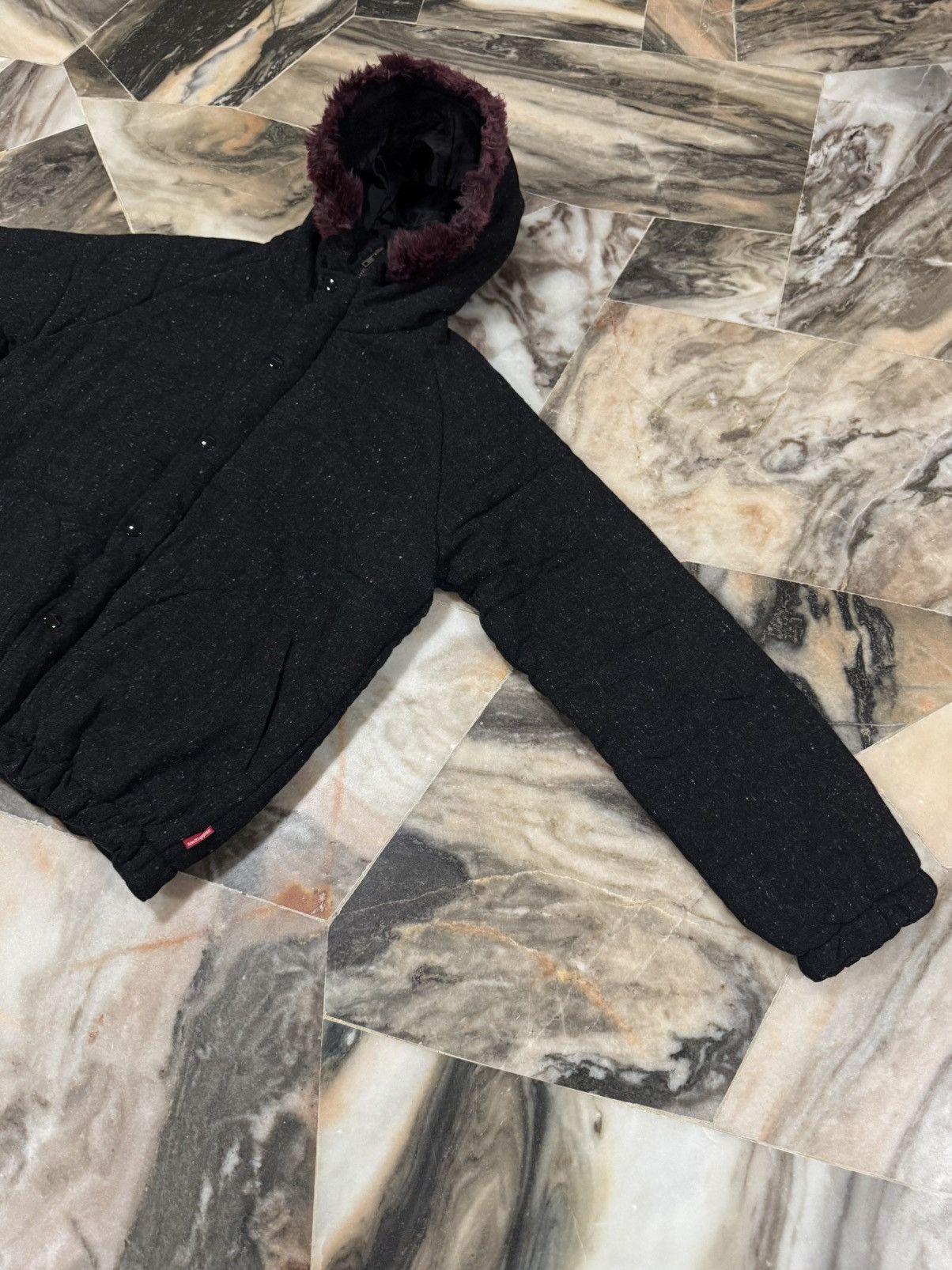 If Six Was Nine ROE Rule Of Engagement Punk Fur Hoodie Jacket Size US M / EU 48-50 / 2 - 7 Thumbnail