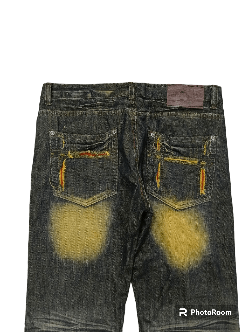 Rusty SICK RUSTY PACTHWORK ILLUSTRATION T.S.L JEANS Size US 34 / EU 50 - 4 Thumbnail