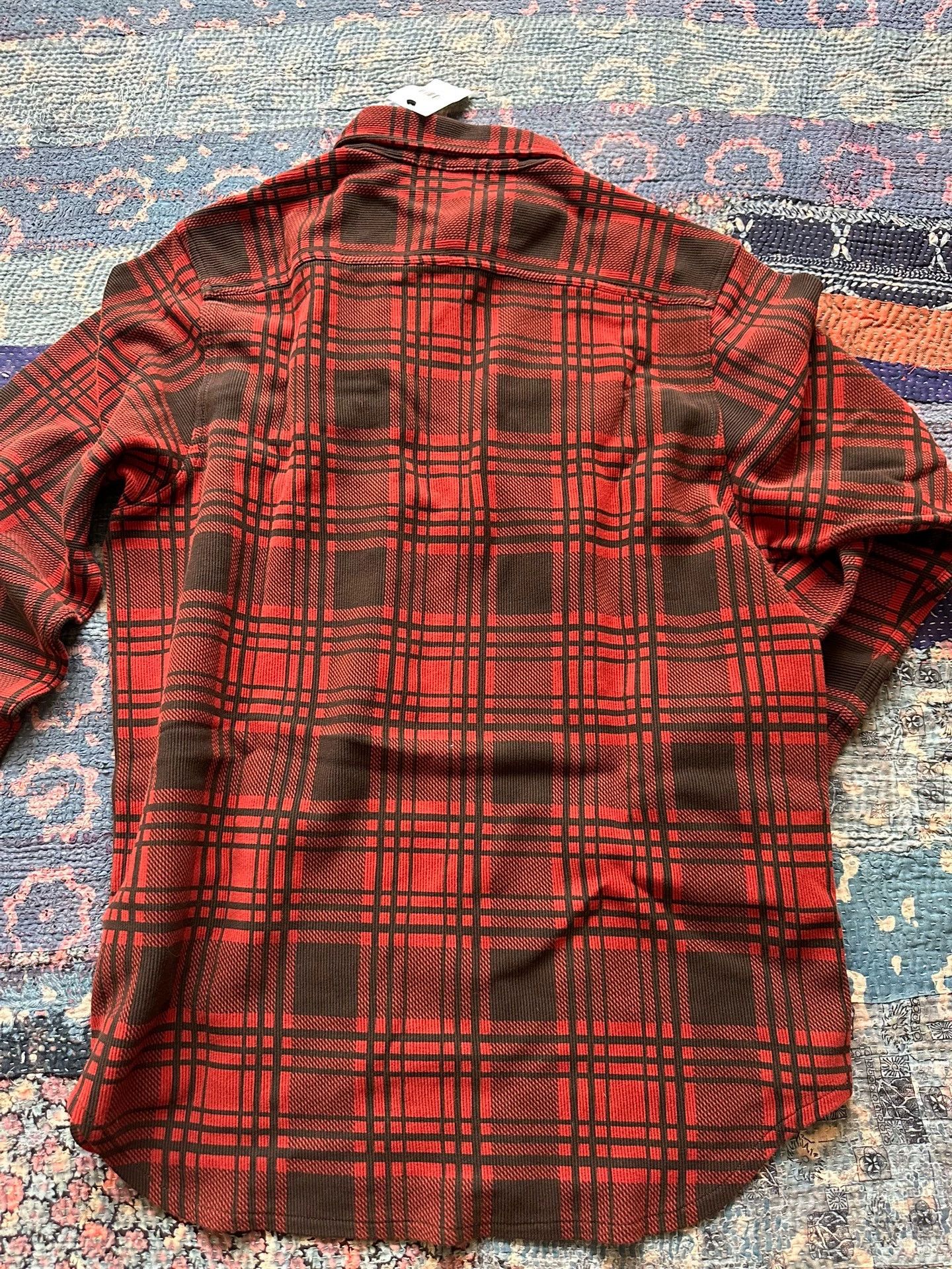 RRL Ralph Lauren RRL Red-Black Plaid Shirt L Size US L / EU 52-54 / 3 - 2 Thumbnail