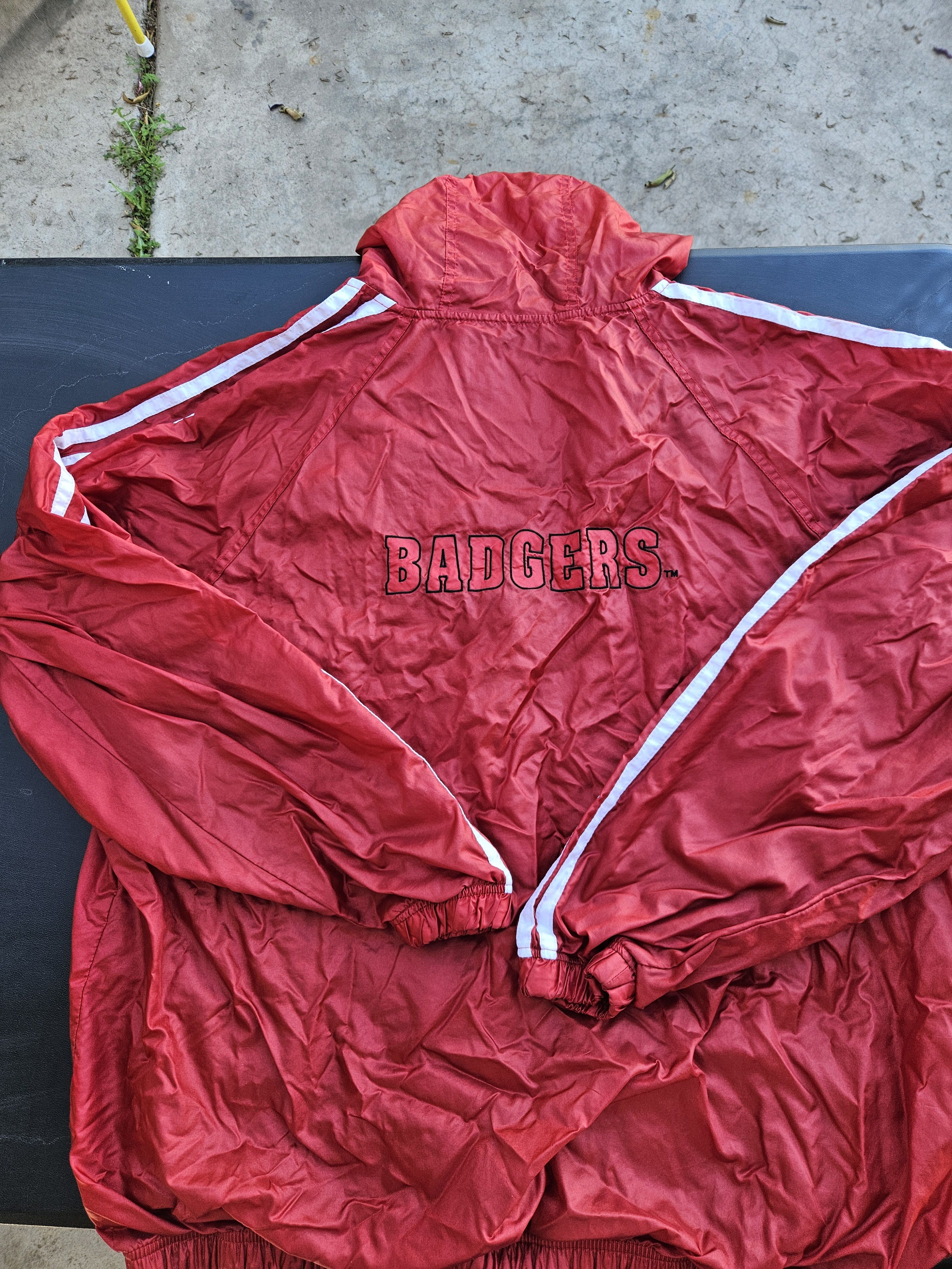 Other Wisconsin Badgers Global Identity Vintage Windbreaker Size US XXL / EU 58 / 5 - 2 Thumbnail