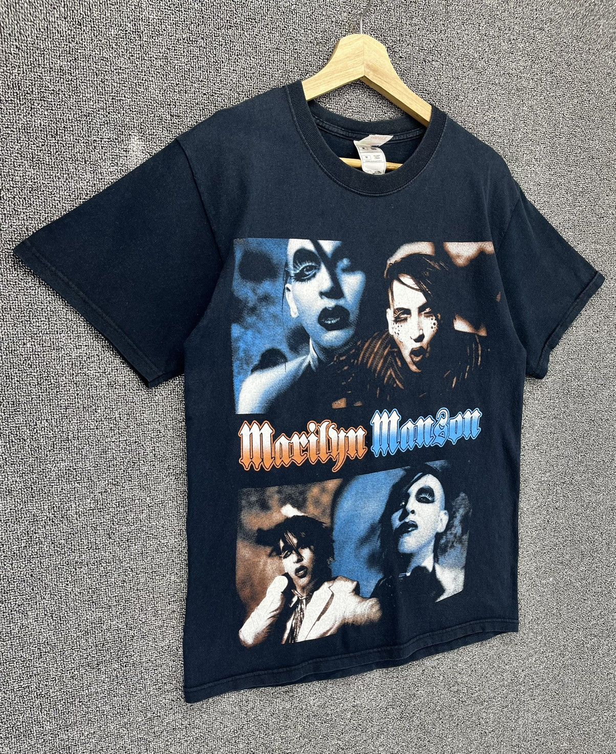 Band Tees Vintage Marilyn Manson Punk Rock Band Tees T Shirts Size US M / EU 48-50 / 2 - 2 Thumbnail