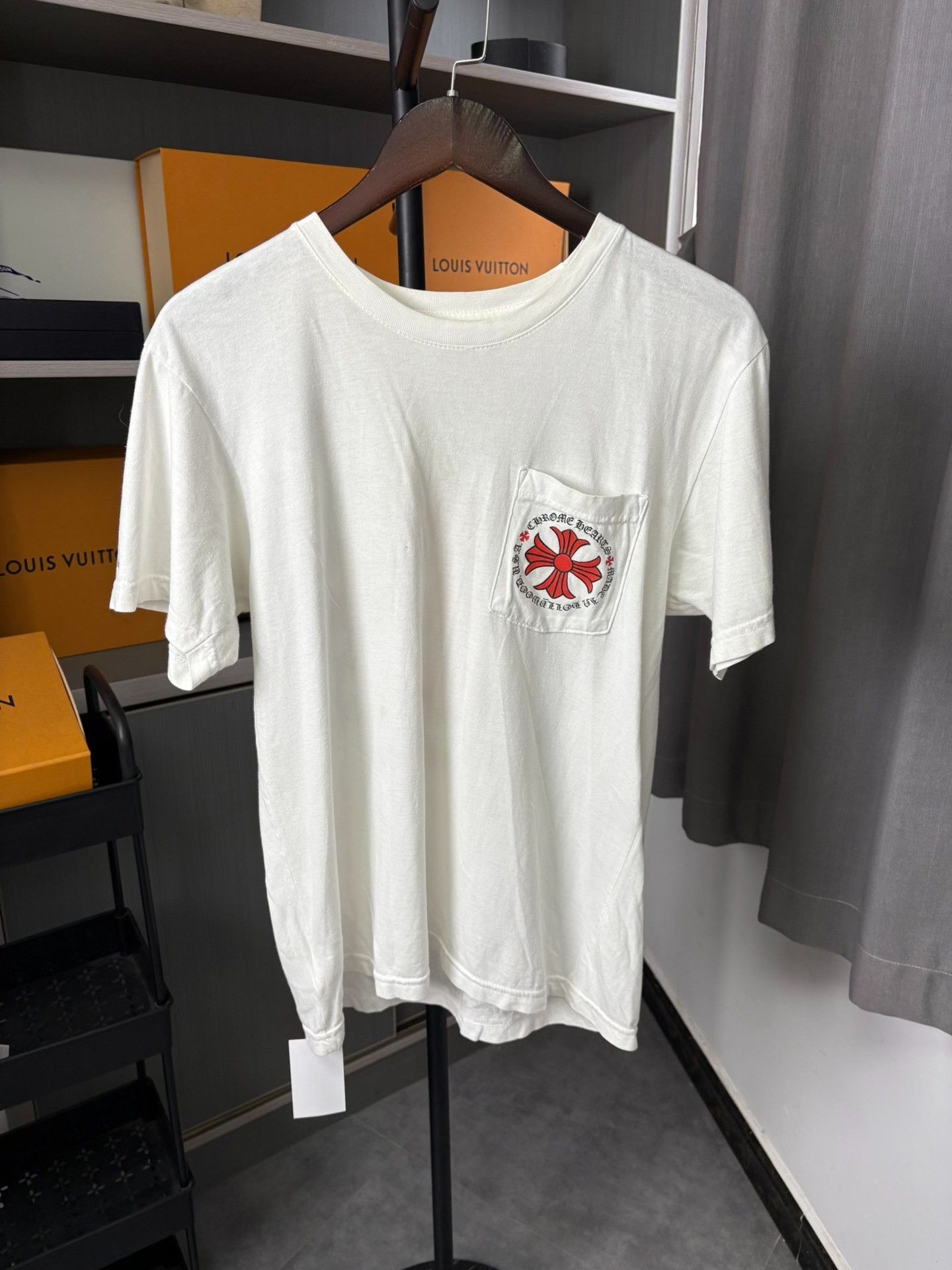 Chrome Hearts Chrome Hearts White T-Shirt M Men Size US M / EU 48-50 / 2 - 1 Thumbnail