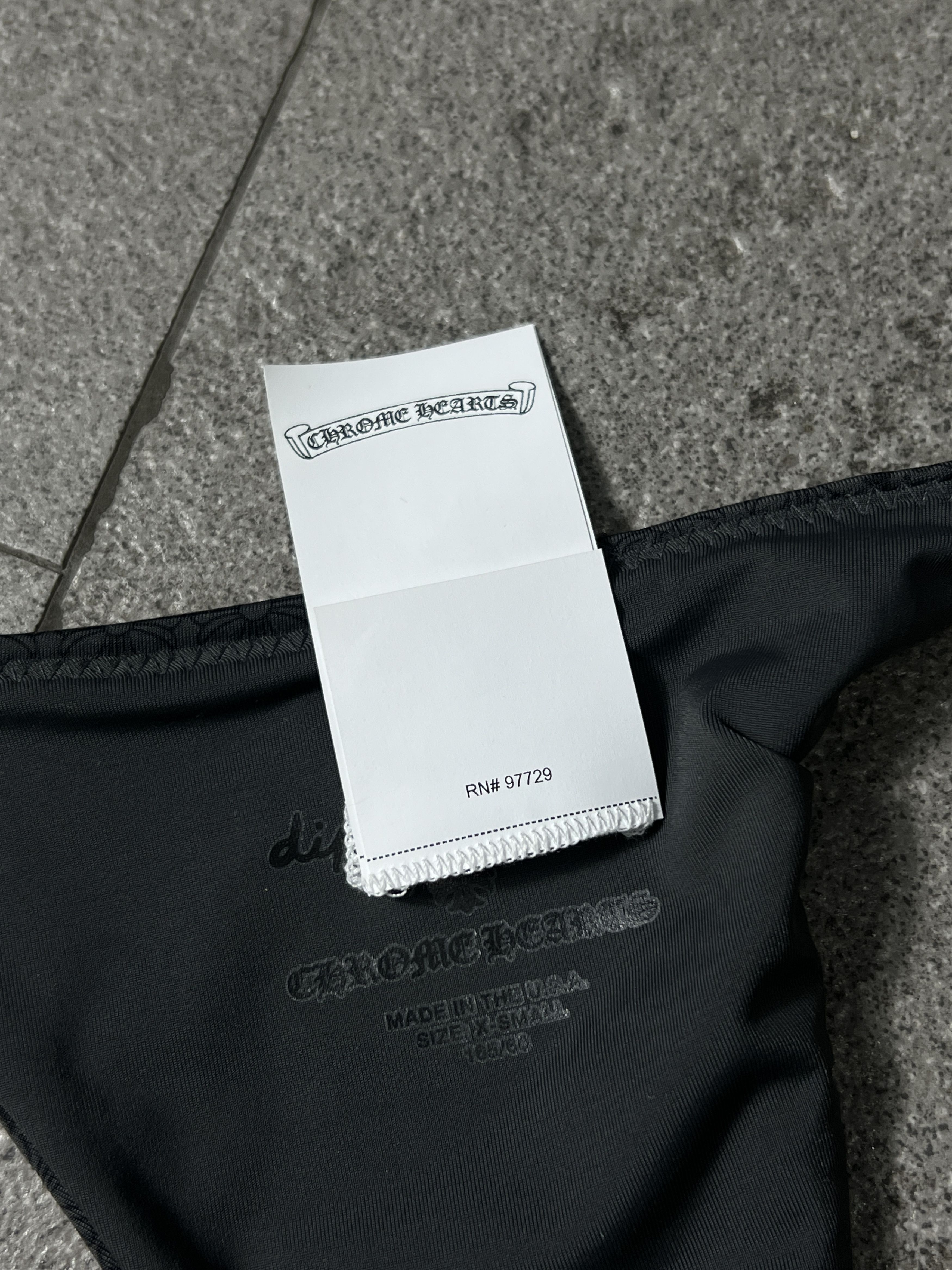 Chrome Hearts Chrome Hearts Butterfly Bikini Bottom Black S USA Size 30" / US 8 / IT 44 - 14 Thumbnail