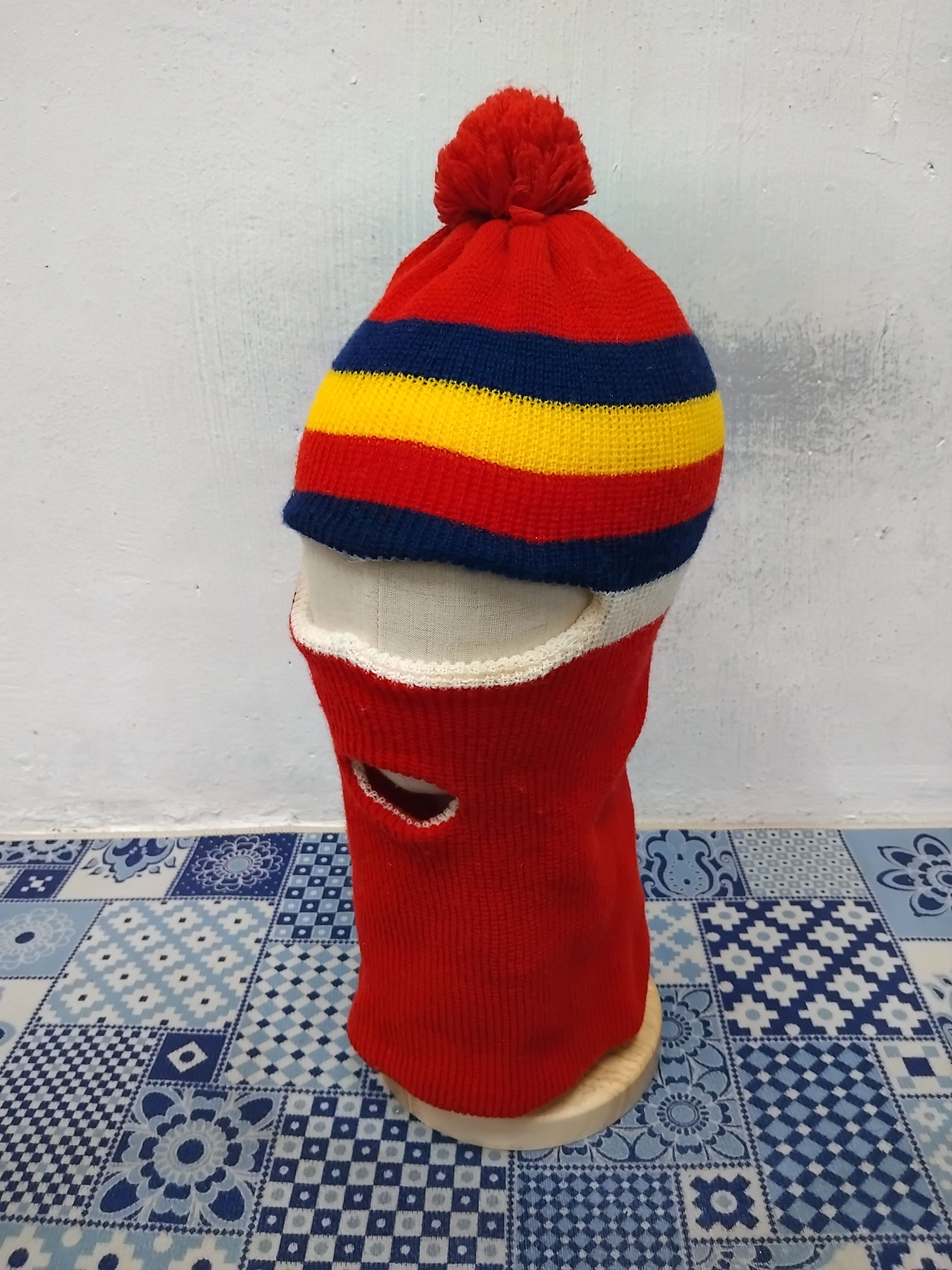 Japanese Brand 💥Unnamed rainbow colour streetwear beanie hat Size ONE SIZE - 3 Thumbnail