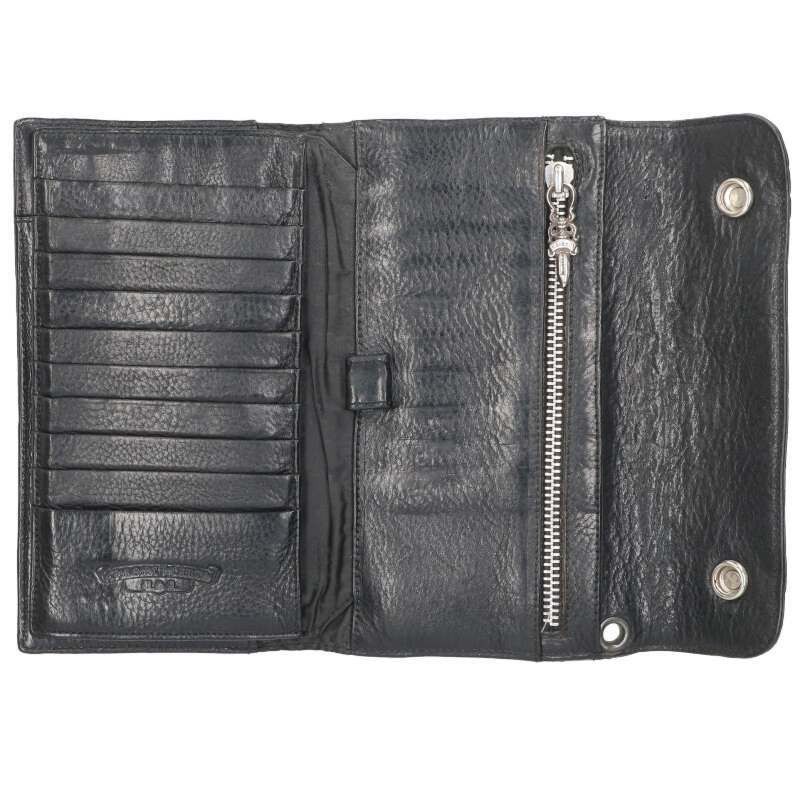 Chrome Hearts Wave Alligator Leather Wallet