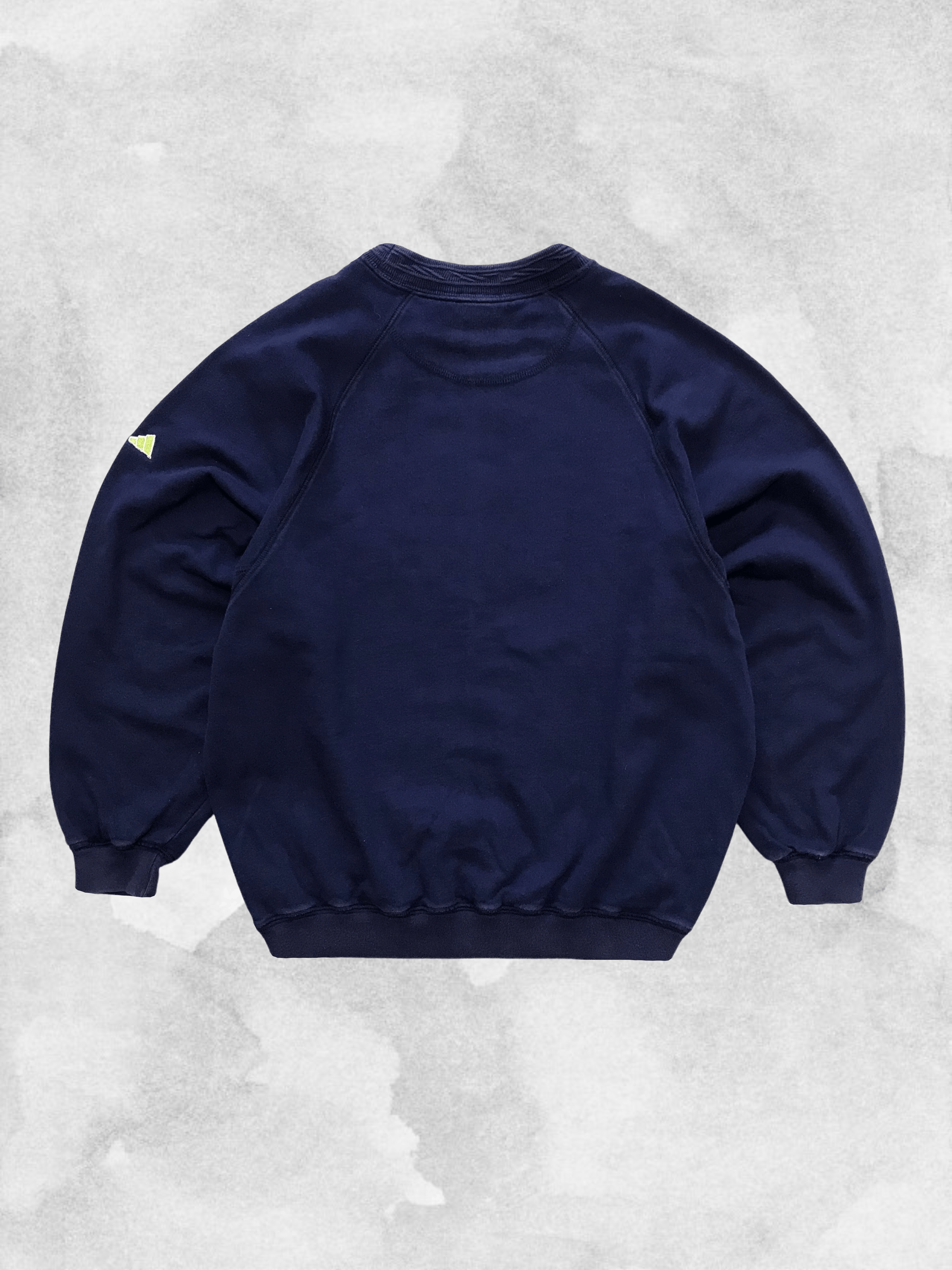 Adidas ADIDAS Vintage Sweatshirt Crewneck BigLogo 90s Rare Pullover Size US S / EU 44-46 / 1 - 2 Thumbnail