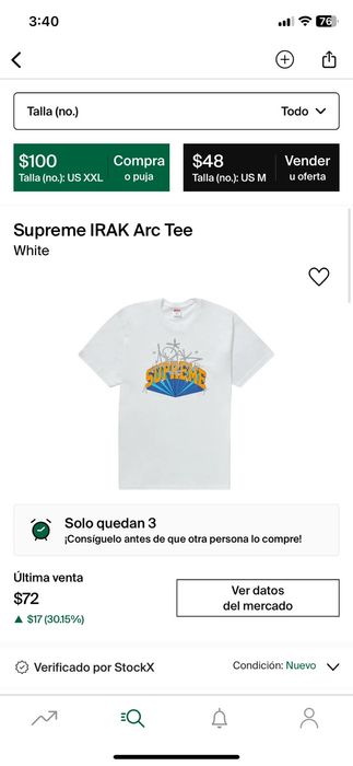 Supreme Supreme Irak ARC Tee | Grailed