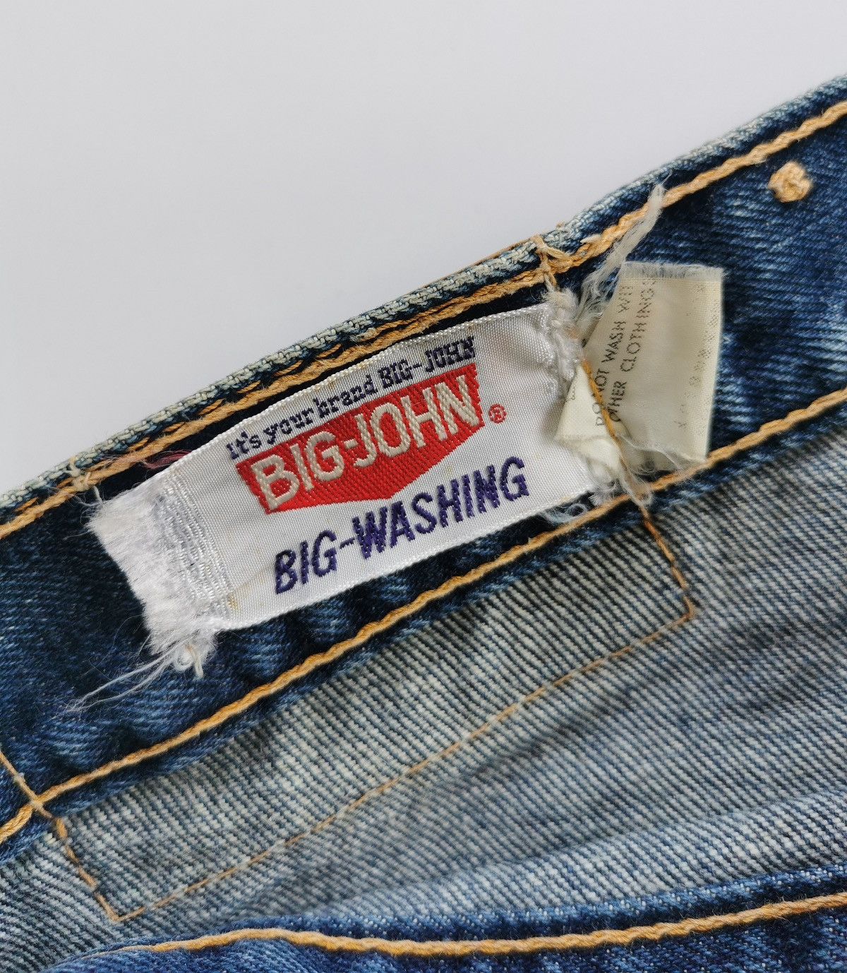 Big John Vintage 70s 80s Big John Flare Bootcut Bell Bottom Jeans Size US 30 / EU 46 - 11 Thumbnail