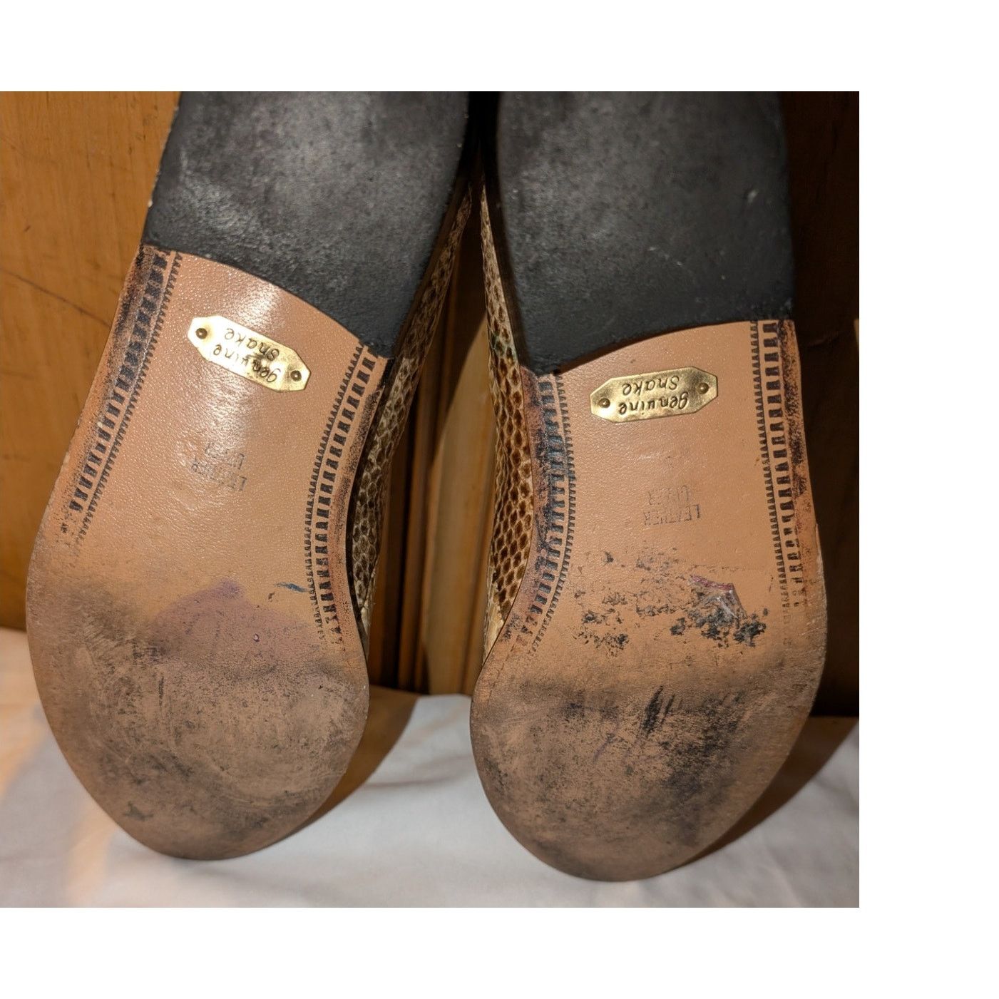 Stacy Adams Vintage Stacy Adams Genuine Snake Skin size 8.5 Size US 8.5 / EU 41-42 - 9 Thumbnail
