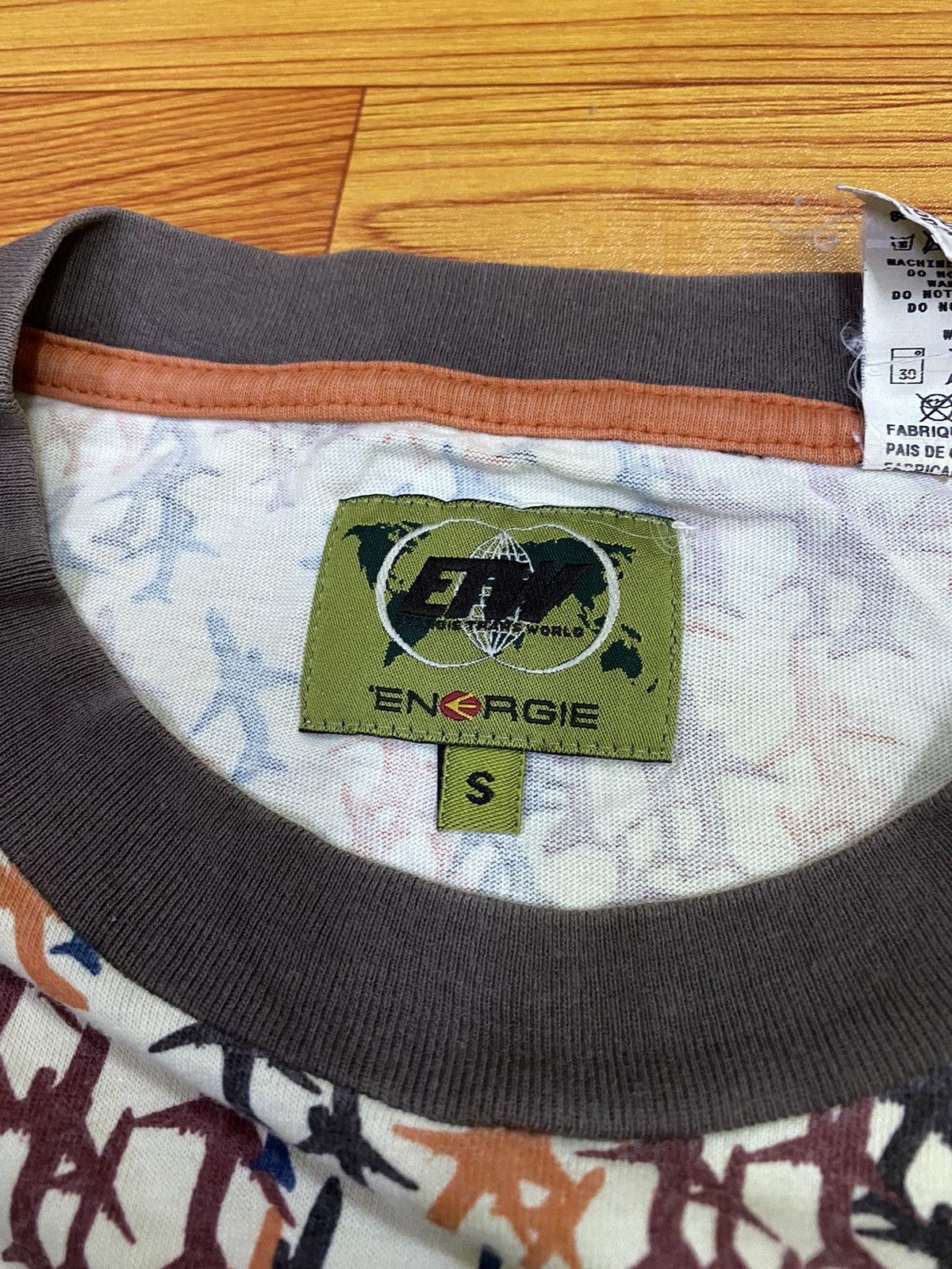 Energie Vintage Energie Trans World Full print Tee Size US S / EU 44-46 / 1 - 4 Thumbnail