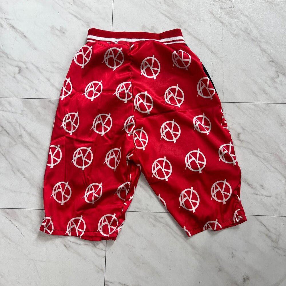 Designer AKINGS Anarchy Panel Shorts - Red Size US 32 / EU 48 - 2 Thumbnail