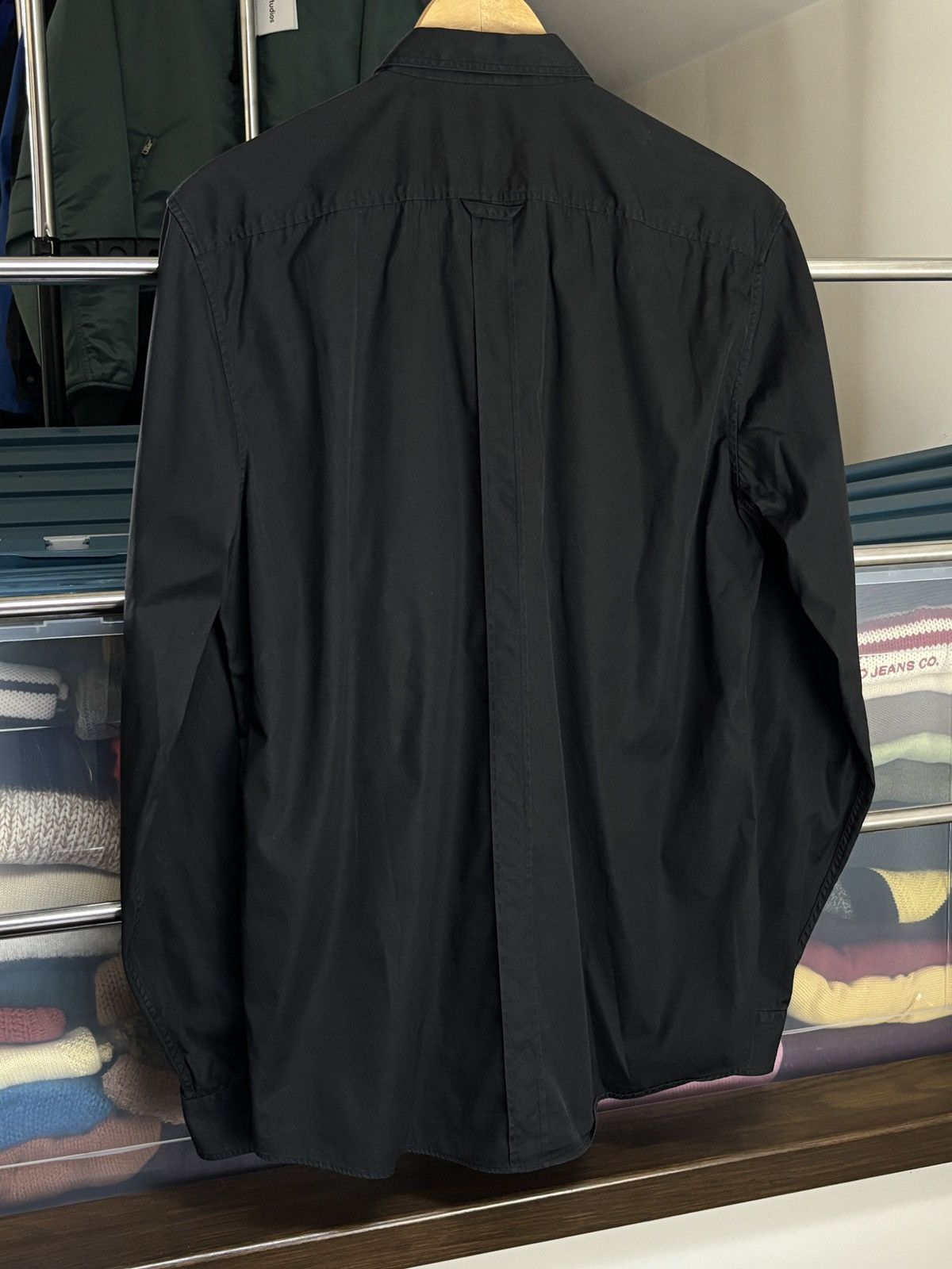 Gucci Gucci Vintage Black Designer Pocket Shirt Tom Ford Era Size US M / EU 48-50 / 2 - 8 Thumbnail
