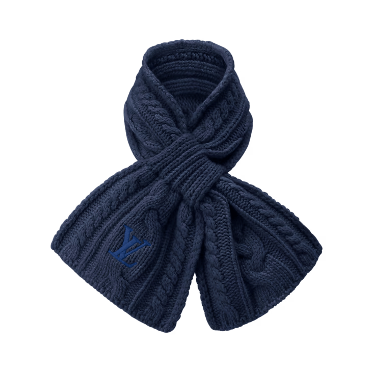 Louis Vuitton Only LV Mini Cable Scarf Size ONE SIZE - 1 Thumbnail