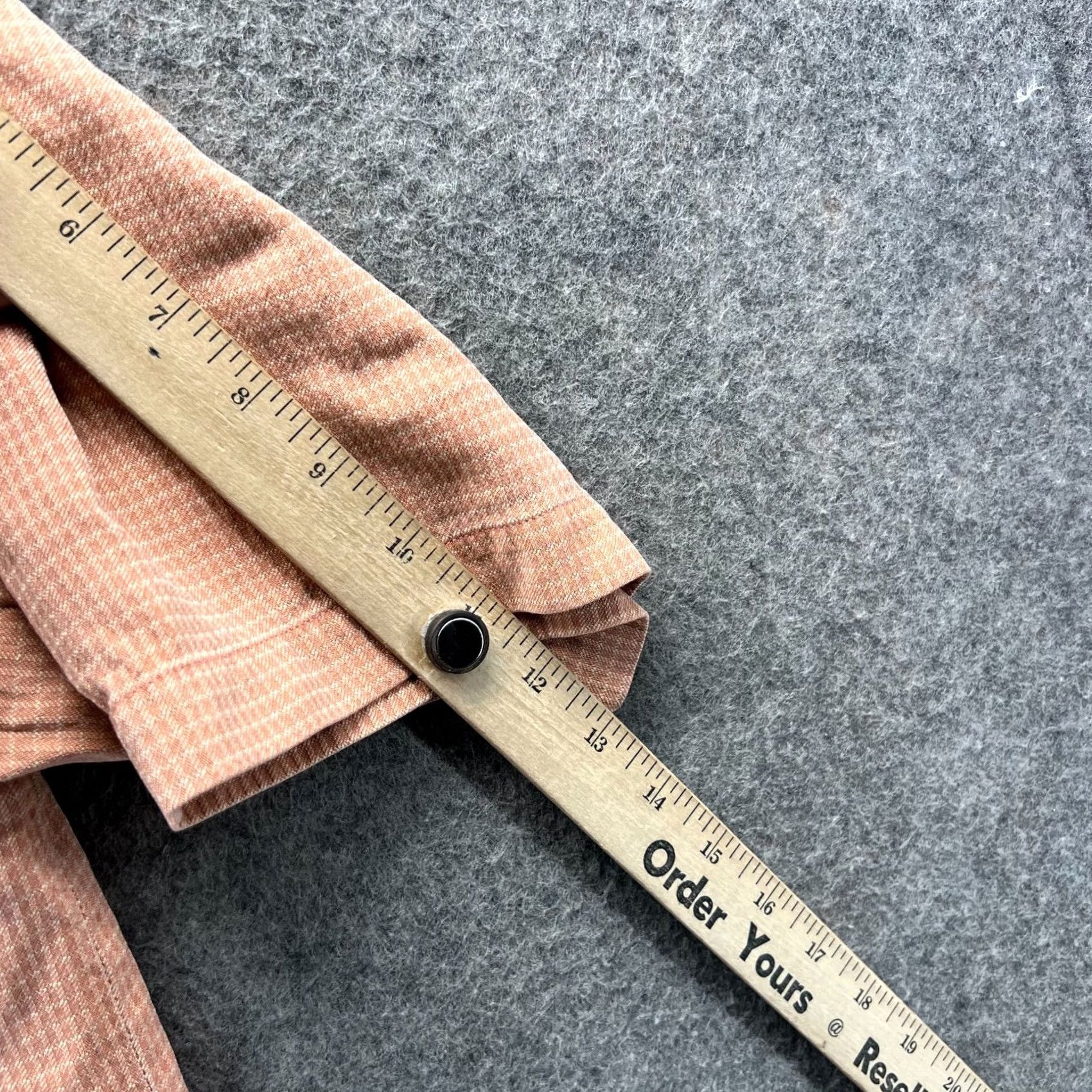 Tommy Bahama Tommy Bahama Shirt Mens Large Orange Button Down Silk Camp Blank Marlin Pocket Shirt Size US L / EU 52-54 / 3 - 6 Thumbnail