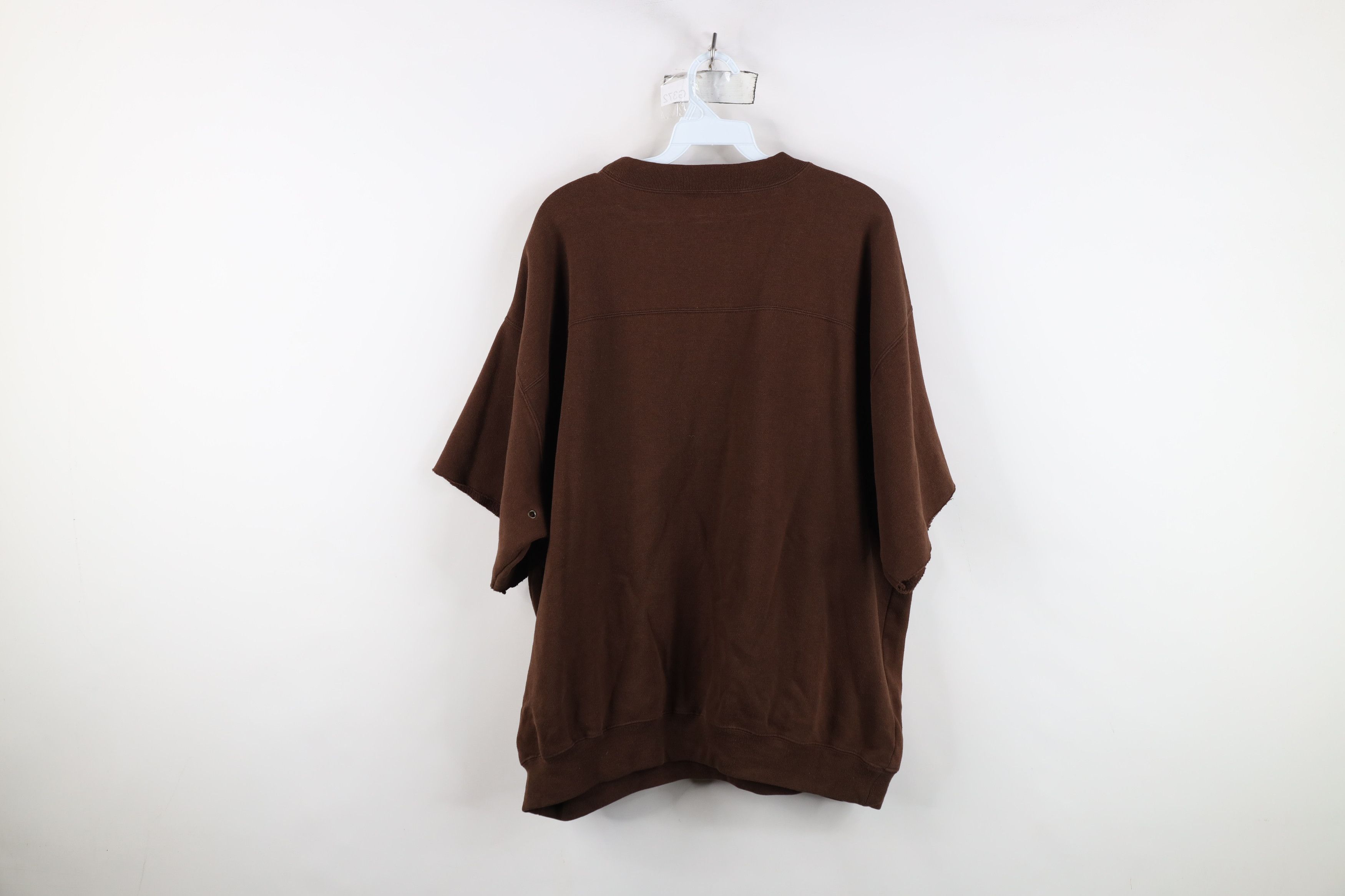 Vintage Vintage 90s Browns Football Crewneck Sweatshirt Brown Size US XL / EU 56 / 4 - 12 Thumbnail