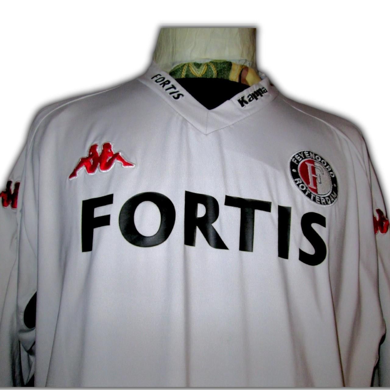 Kappa Fc Feyenoord Rotterdam 2005 2006 Third Shirt Jersey Size US XL / EU 56 / 4 - 6 Thumbnail