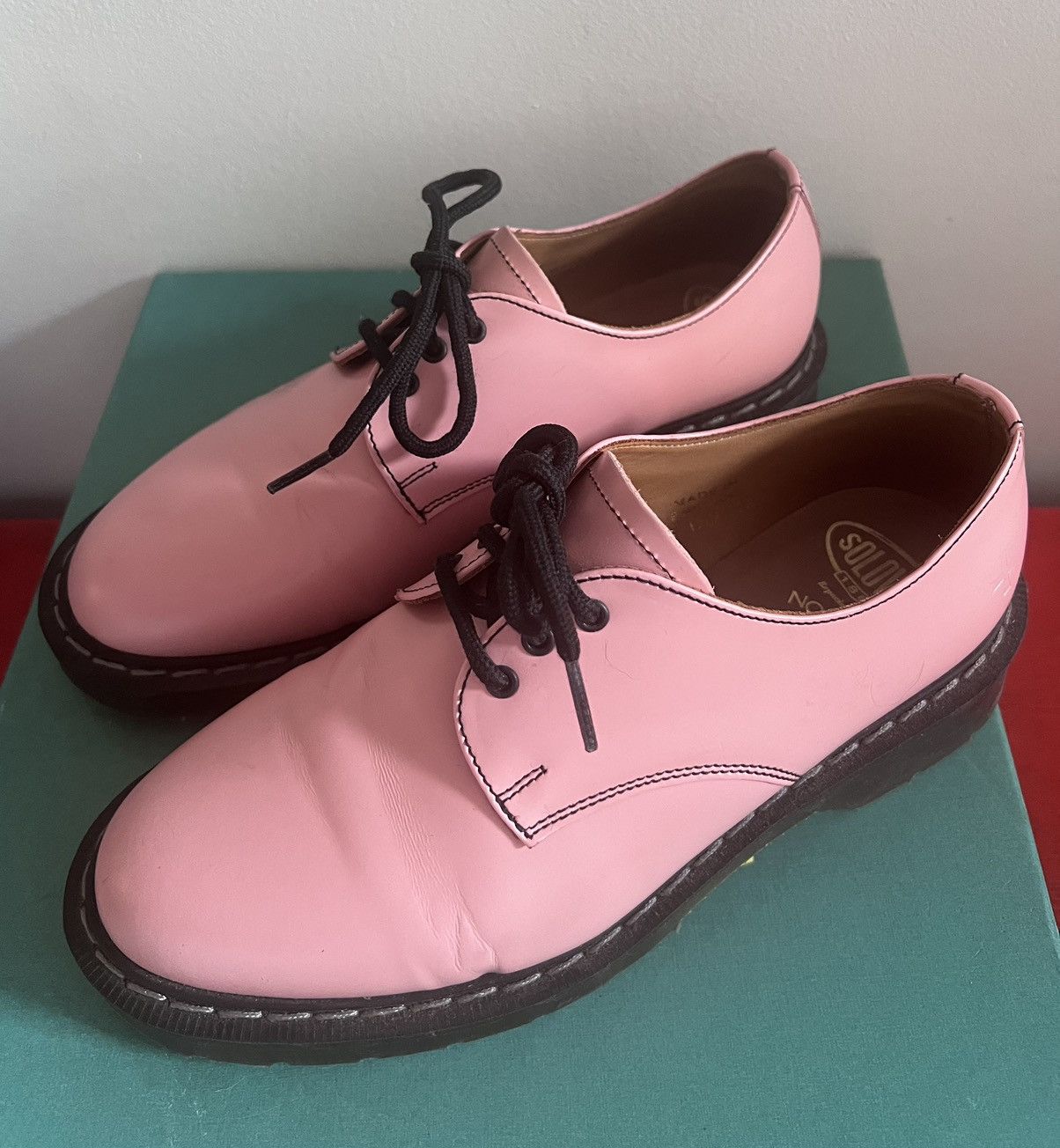 Noah × Solovair Solovair x Noah NYC pink derby shoes Size US 7.5 / IT 37.5 - 3 Thumbnail