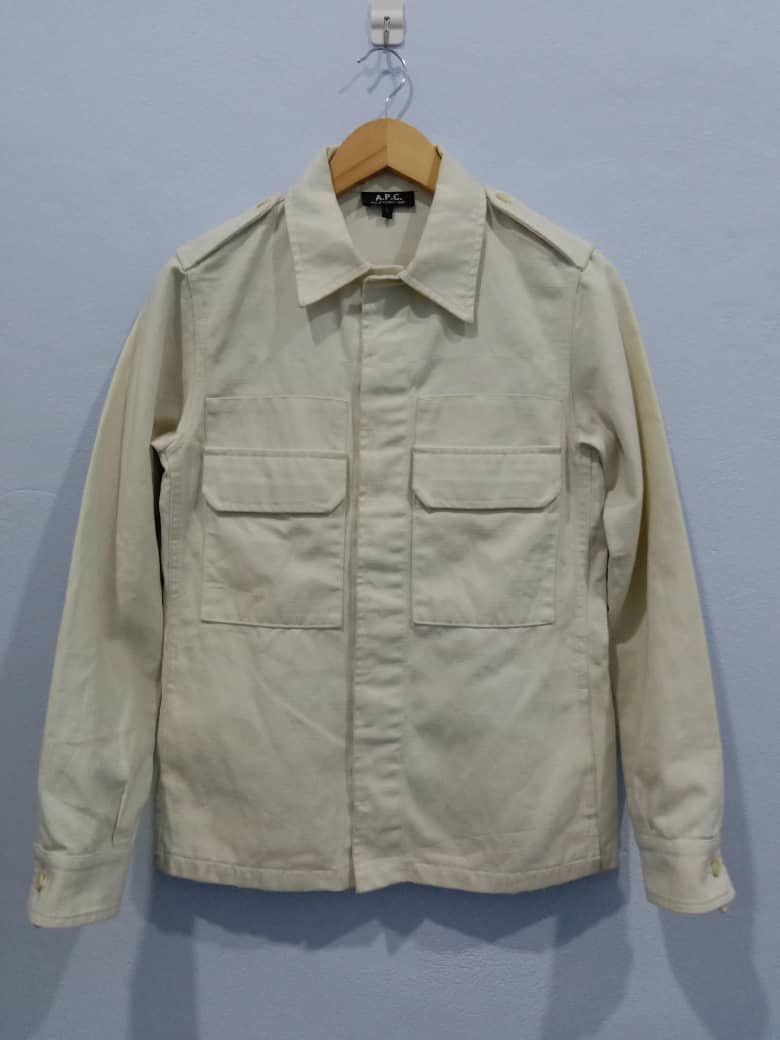 A.P.C. A.P.C 2 POCKET WORKWEAR JACKET SMALL SIZE MADE IN FRANCE Size US S / EU 44-46 / 1 - 1 Thumbnail