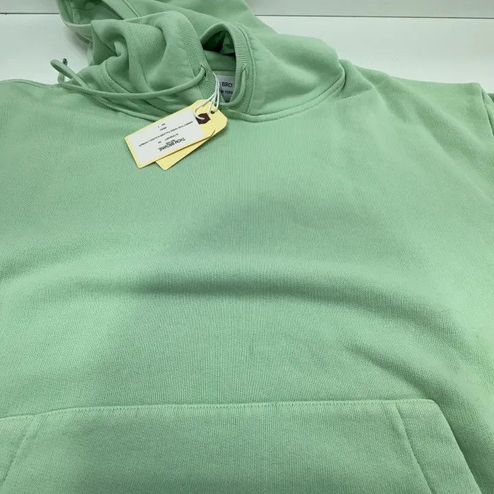 Thom Browne Thom Browne SS21 Loopbac Cotton Hoodie Green -2507 Size US L / EU 52-54 / 3 - 9 Thumbnail
