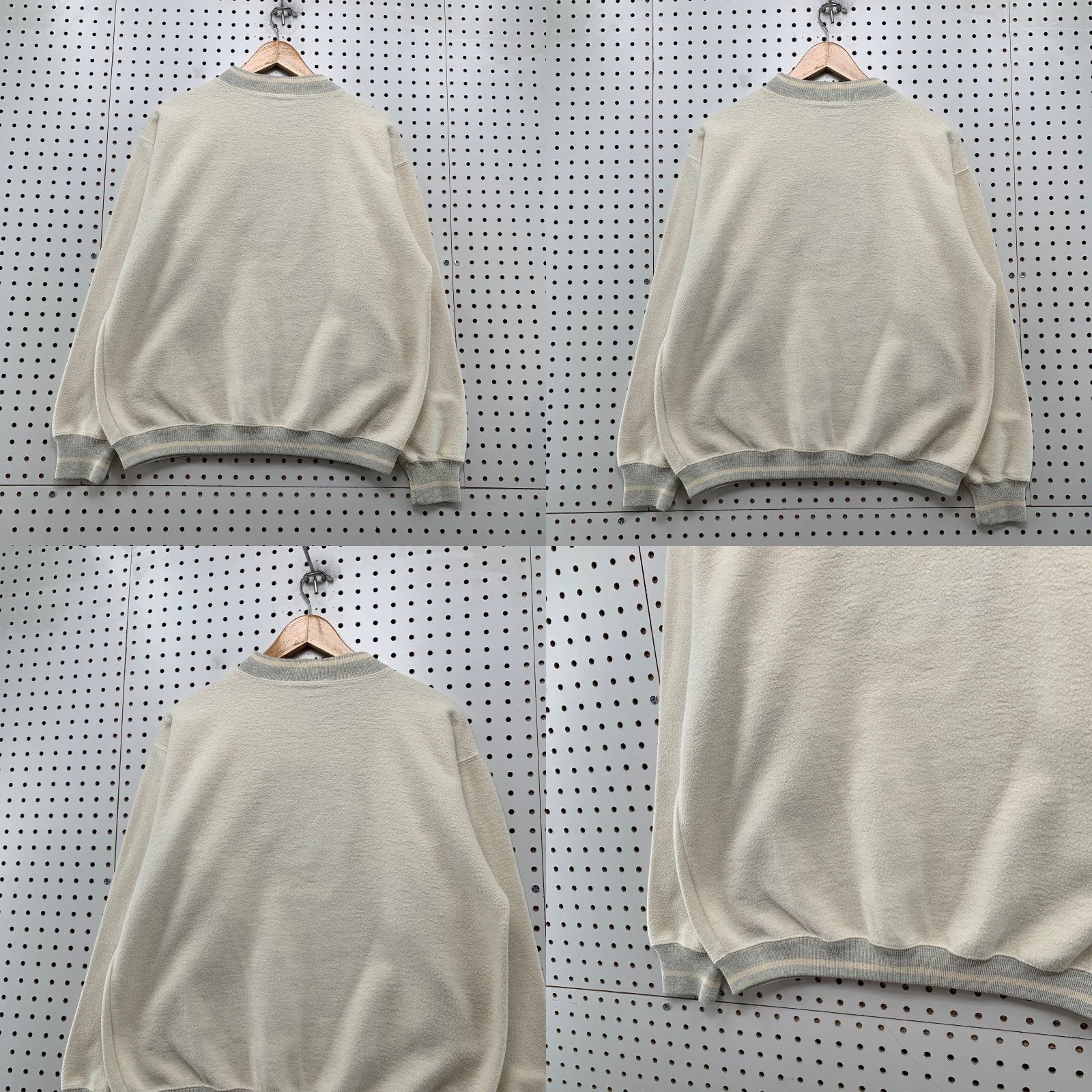Nordstrom VINTAGE Miller Works Sweatshirt Mens S Beige Reverse Fleece 90s 80s Alaska Nordstrom Beige Skiing Winter Pullover Crew Neck Long Sleeve 90s RARE Mens Size US S / EU 44-46 / 1 - 9 Thumbnail