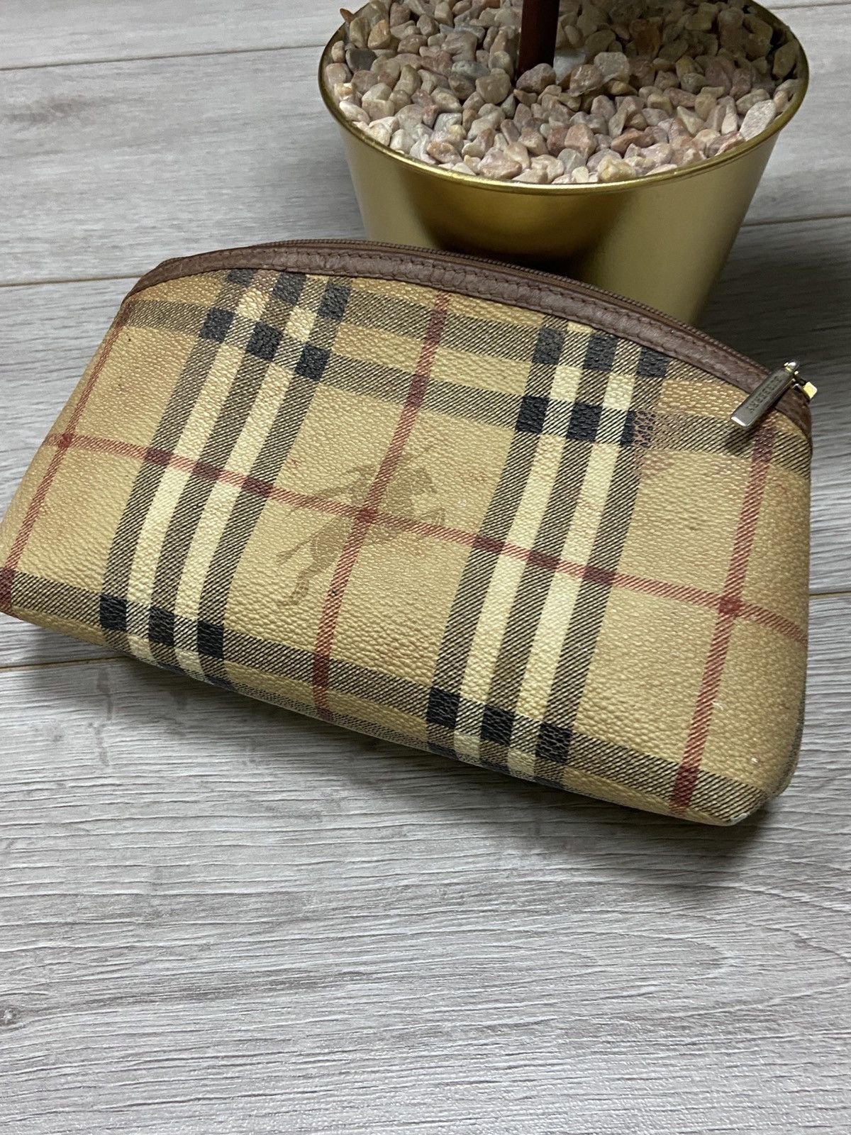 Burberry Burberry leather nova check vintage small bag Size ONE SIZE - 4 Thumbnail