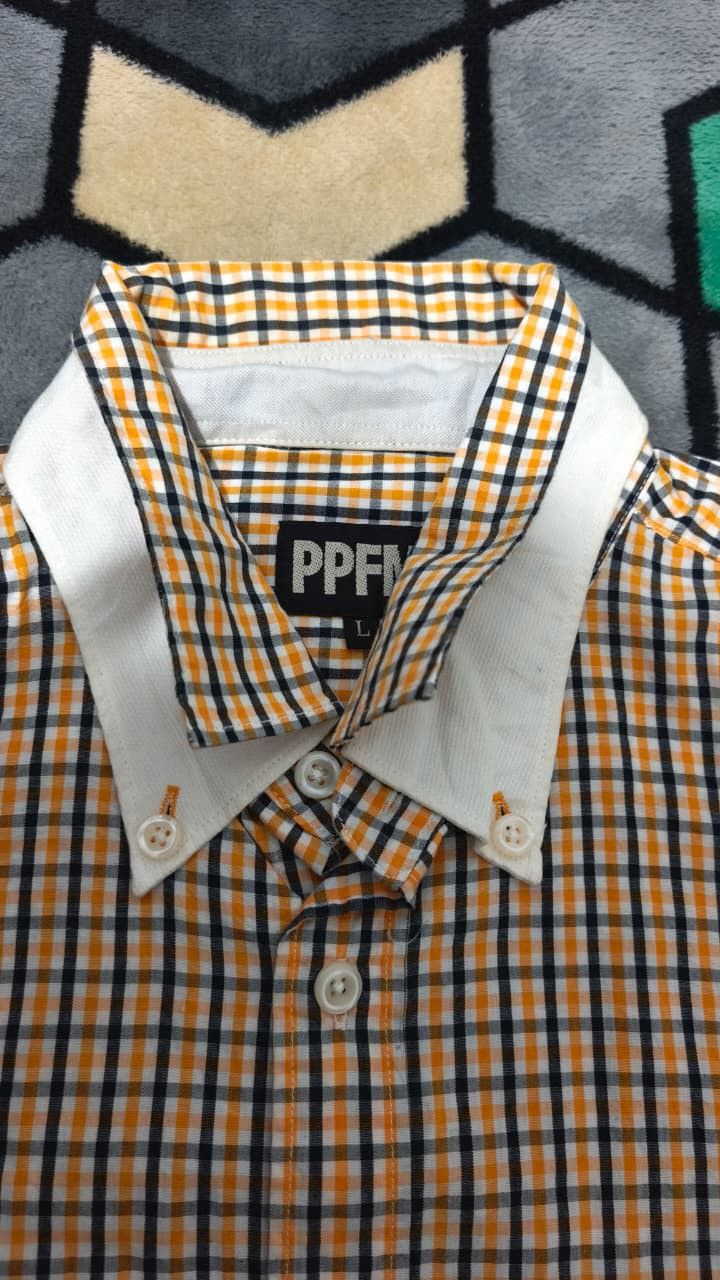 Japanese Brand PPFM LONG SHIRT DOUBLE NECK Size US L / EU 52-54 / 3 - 3 Thumbnail