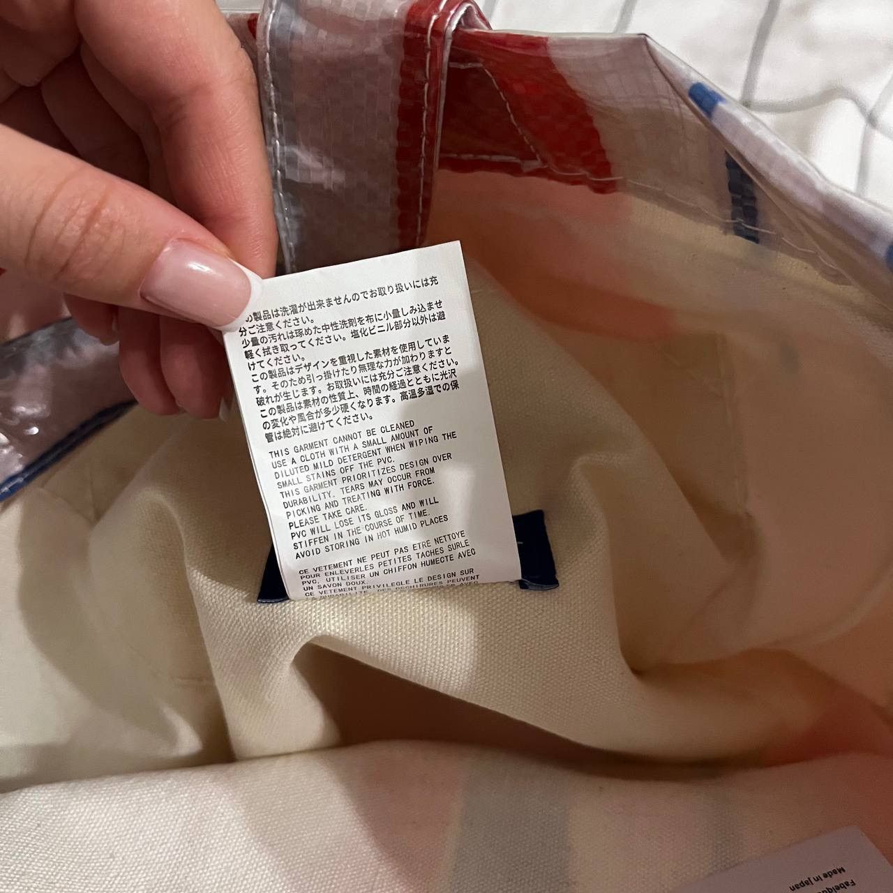 CDG by Comme des Garcons × Comme des Garcons Come Des Garcons Shirt Tote Bag Size ONE SIZE - 5 Thumbnail