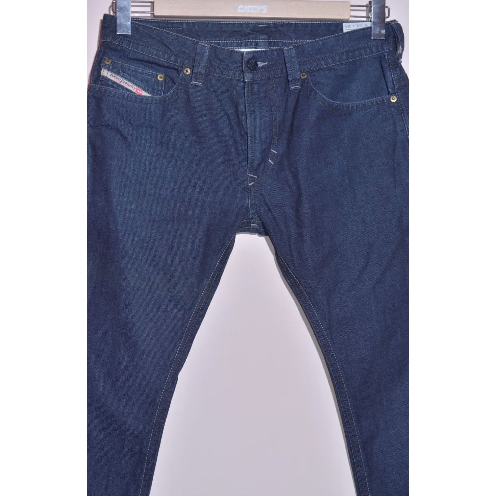 Diesel Diesel Thavar 0661D Men’s Dark Wash Blue Slim Skinny Denim Jeans W32 L34 Size US 32 / EU 48 - 2 Thumbnail