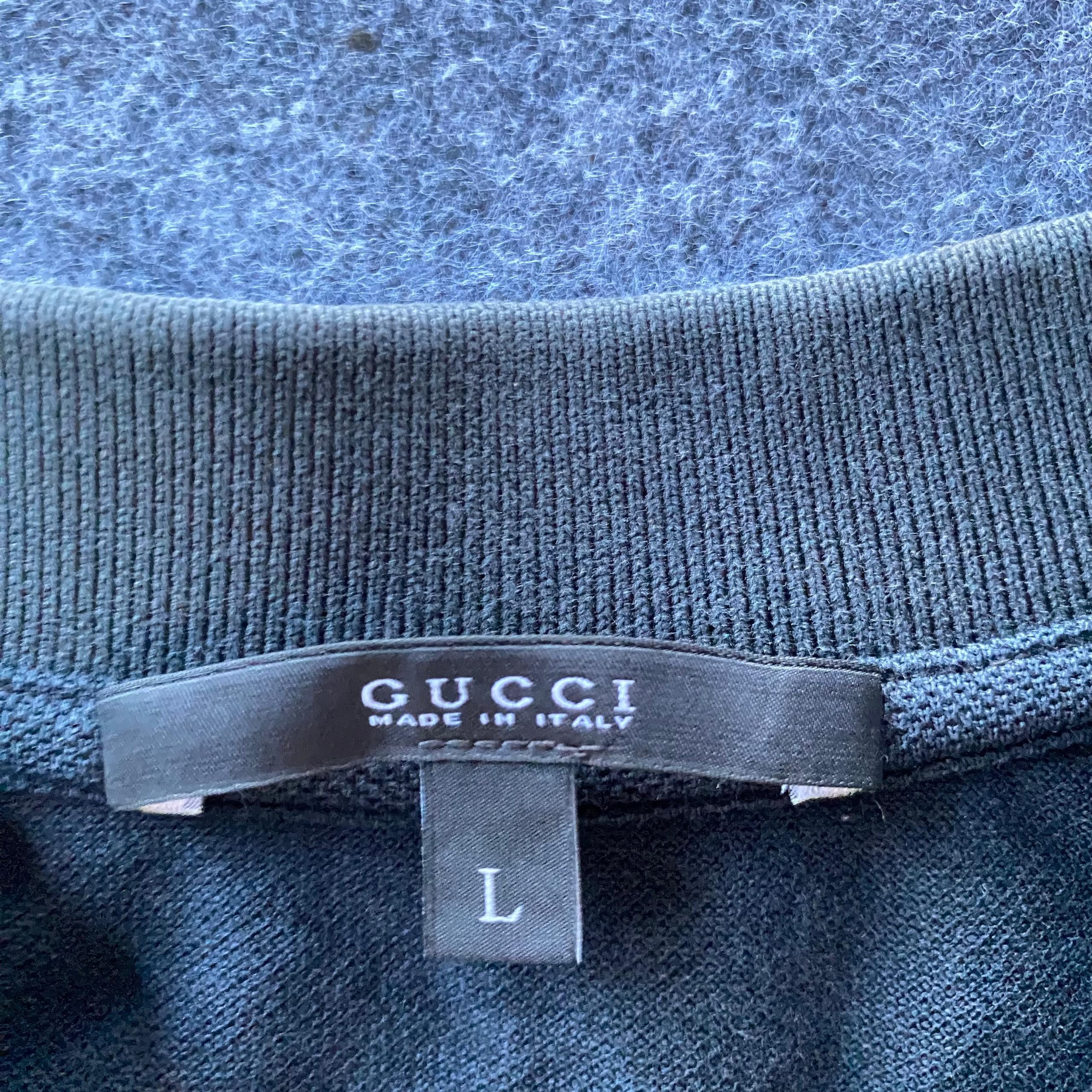 Gucci Vintage Gucci Polo Shirt Size US M / EU 48-50 / 2 - 9 Thumbnail