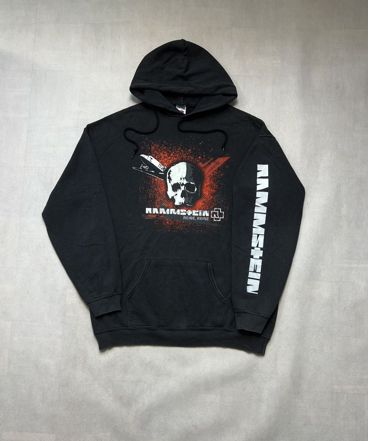 Band Tees × Vintage Hoodie Rammstein vintage 90’s black Size US XL / EU 56 / 4 - 1 Thumbnail