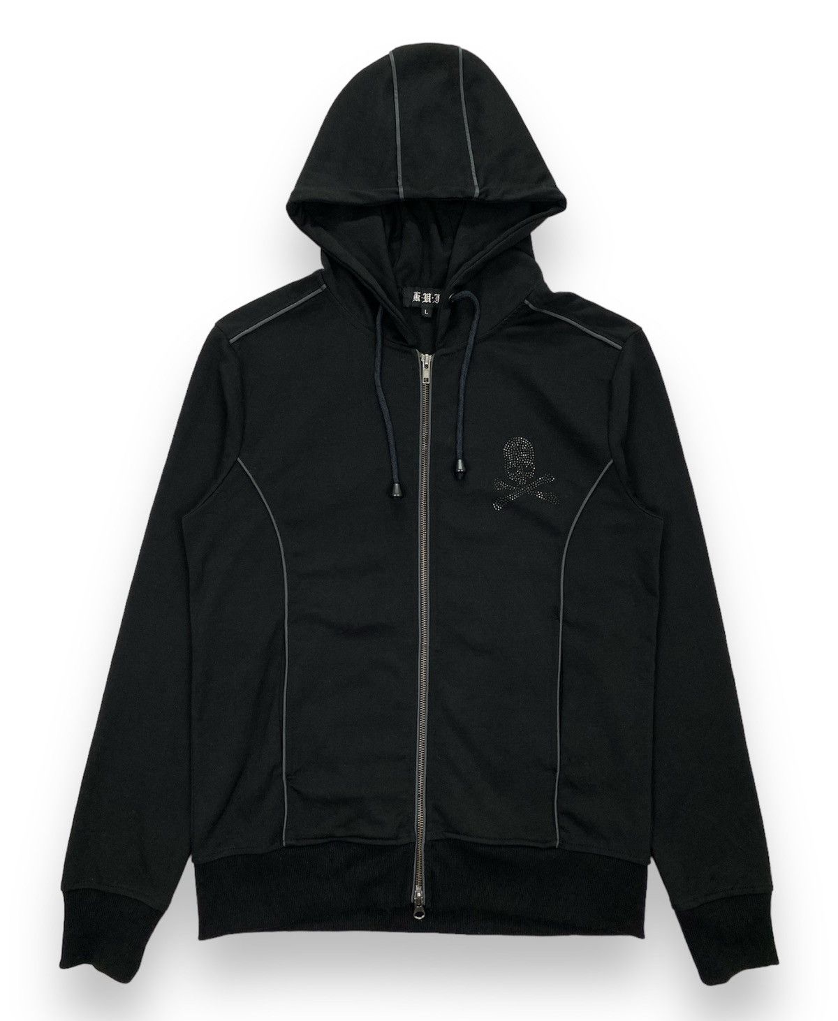 Japanese Brand K.U.I Cross Bone Skull Hoodie Size US S / EU 44-46 / 1 - 2 Thumbnail