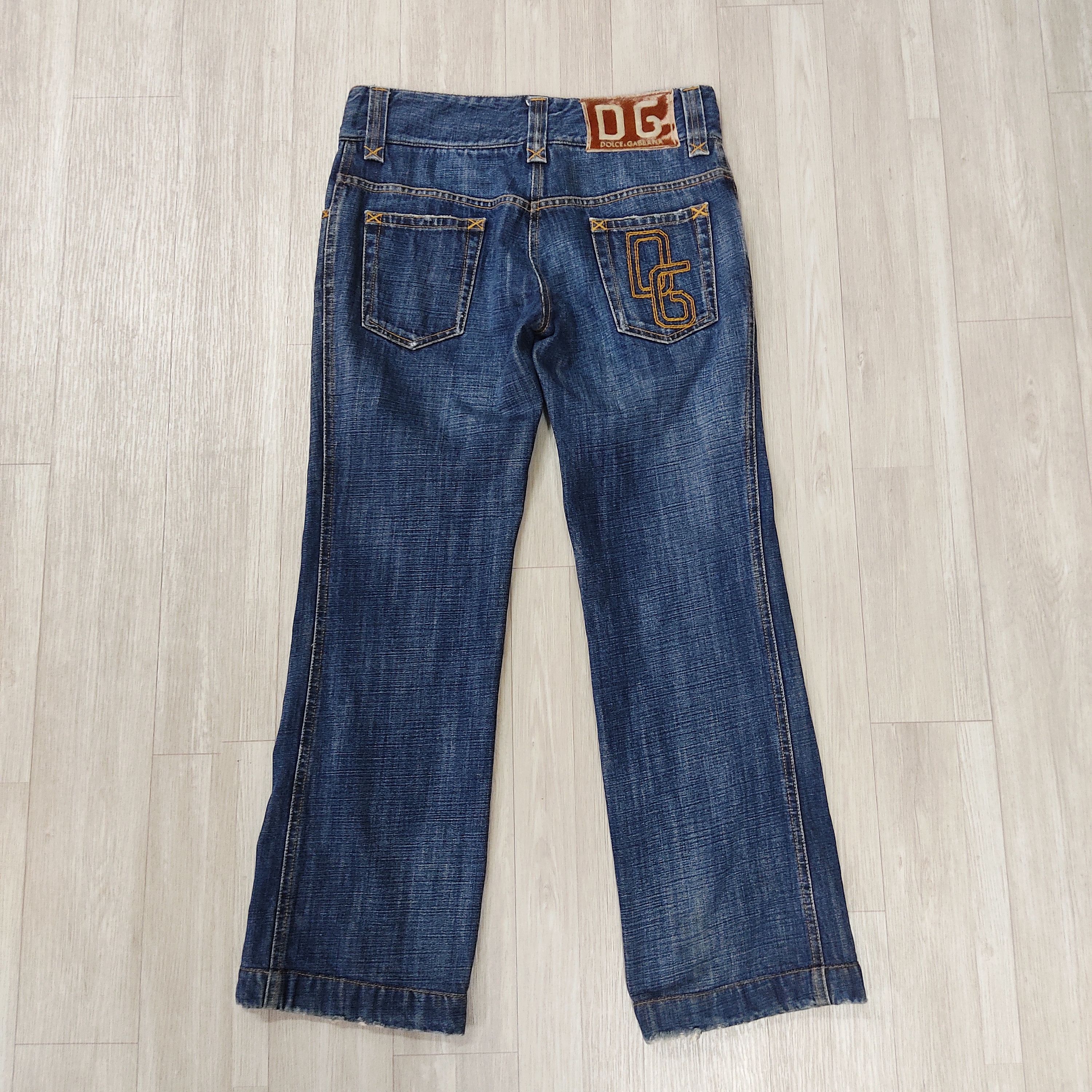 Dolce & Gabbana Dolce & Gabbana Washed Denim Pants Size 32" / US 10 / IT 46 - 8 Thumbnail