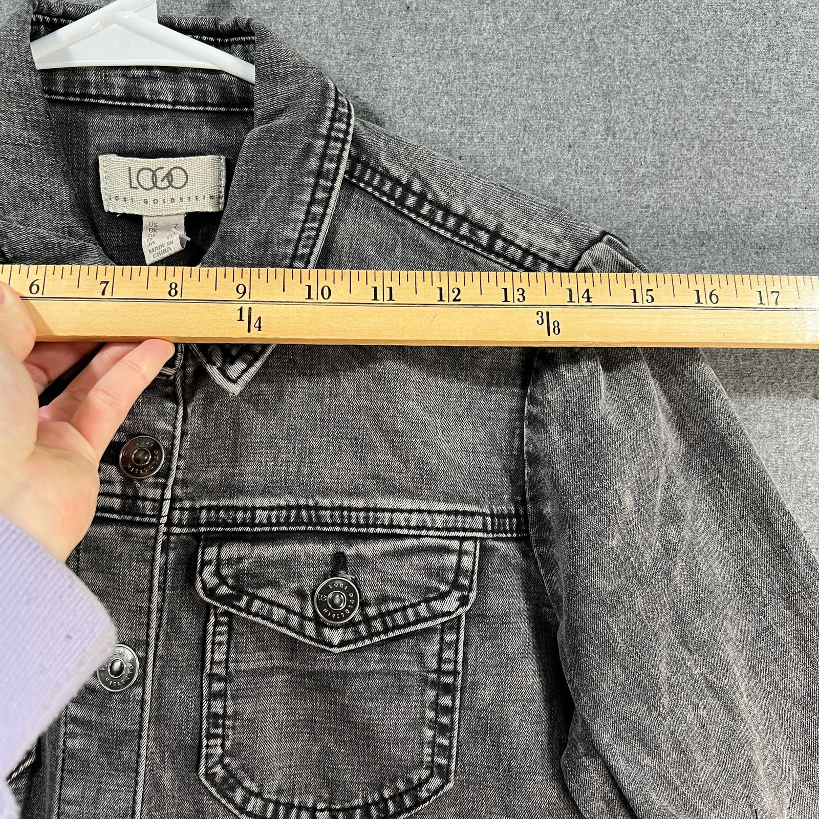 Other LOGO by Lori Goldstein Jeans Jacket Womens Size 2 Size XS / US 0-2 / IT 36-38 - 7 Thumbnail