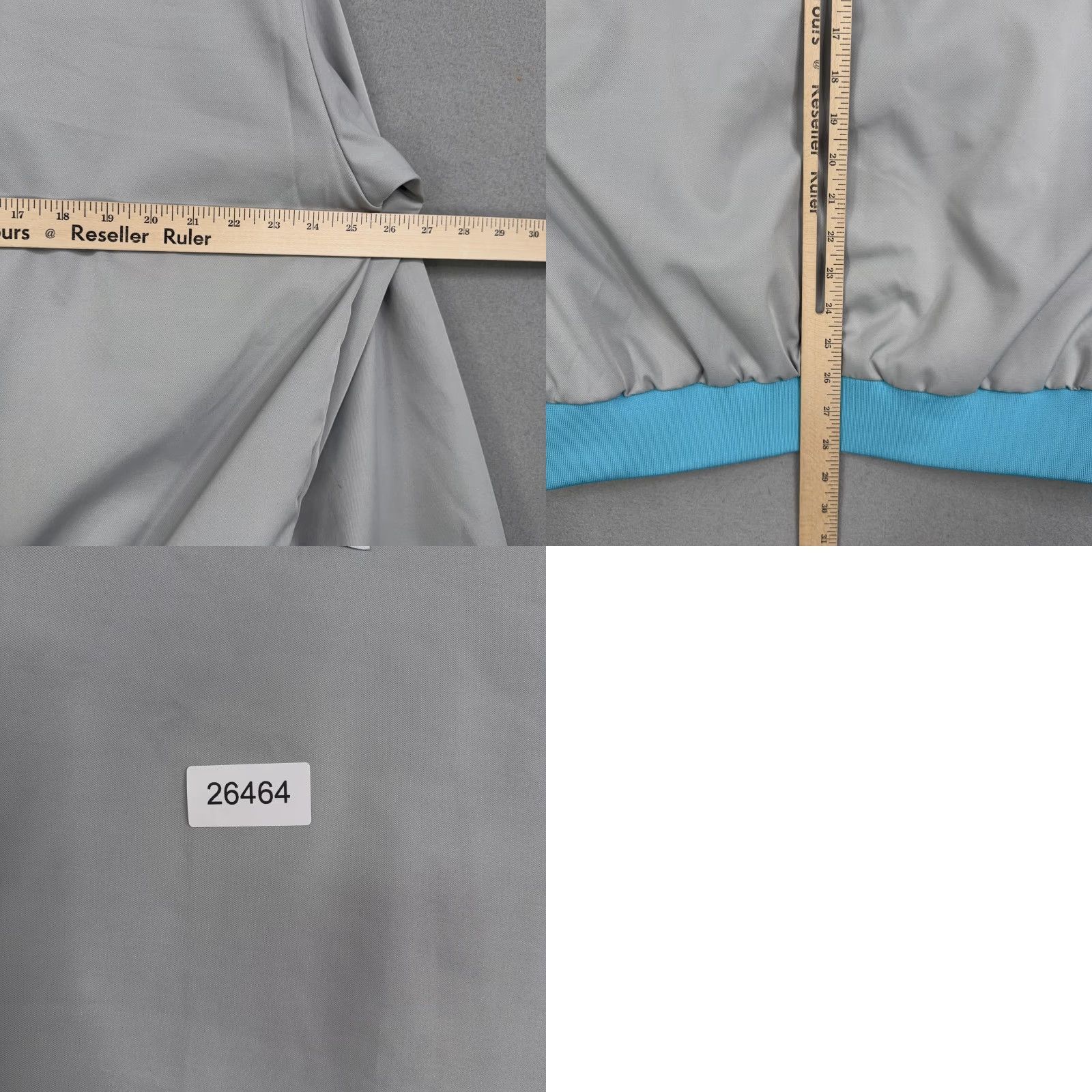 Amiri Walgreens Bomber Jacket Mens 2XL Gray - Limited Edition Miriam Budet Logo Zip, Full Zip, Pockets, Lightweight Size US XXL / EU 58 / 5 - 9 Thumbnail
