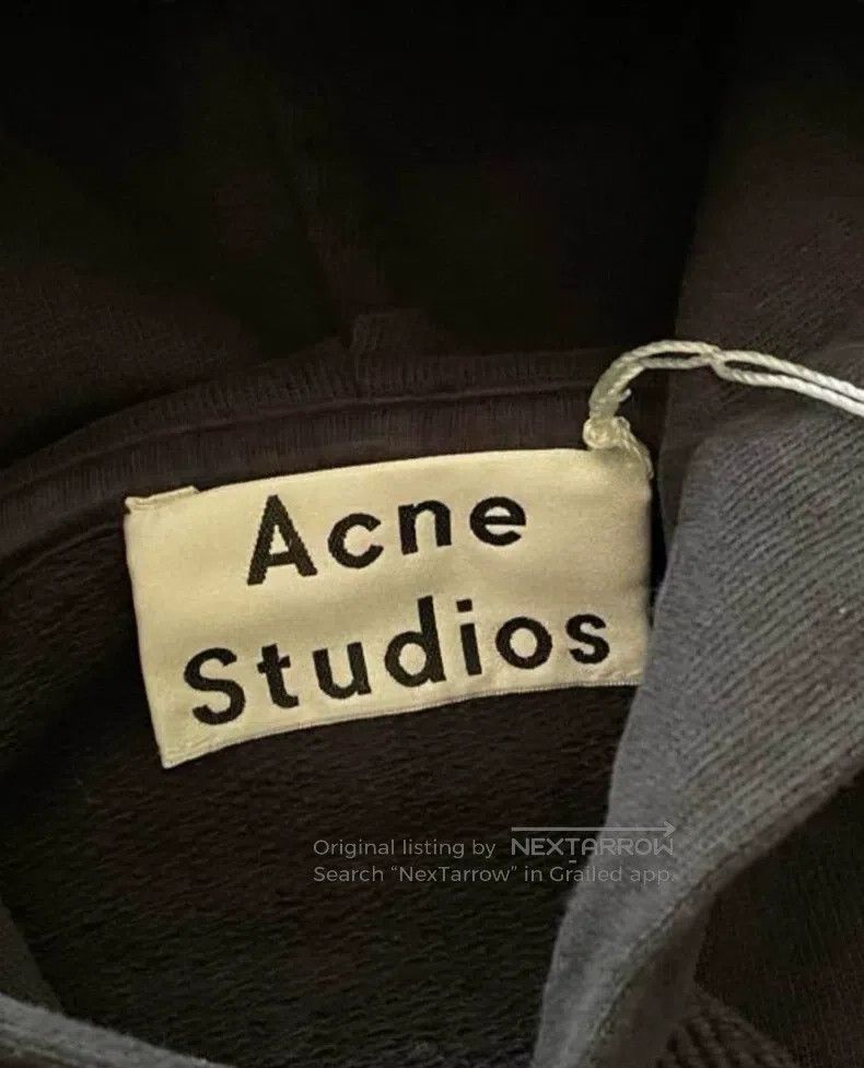Acne Studios Acne Studios Inverted Logo Hoodie Size US M / EU 48-50 / 2 - 3 Thumbnail