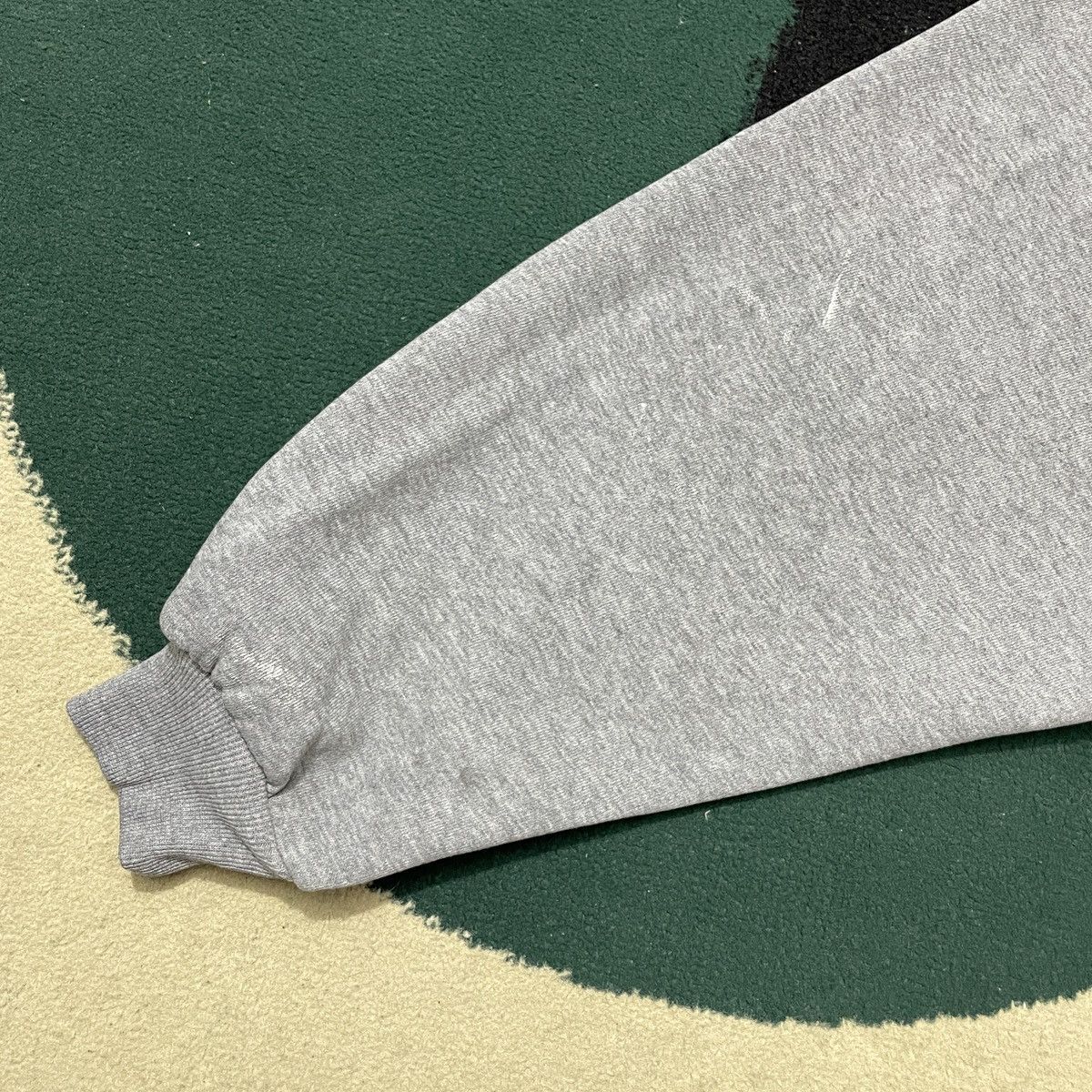 Russell Athletic 1990s Devil Boxy Russell Athletic Blank Hoodie Gray Size US XL / EU 56 / 4 - 3 Thumbnail