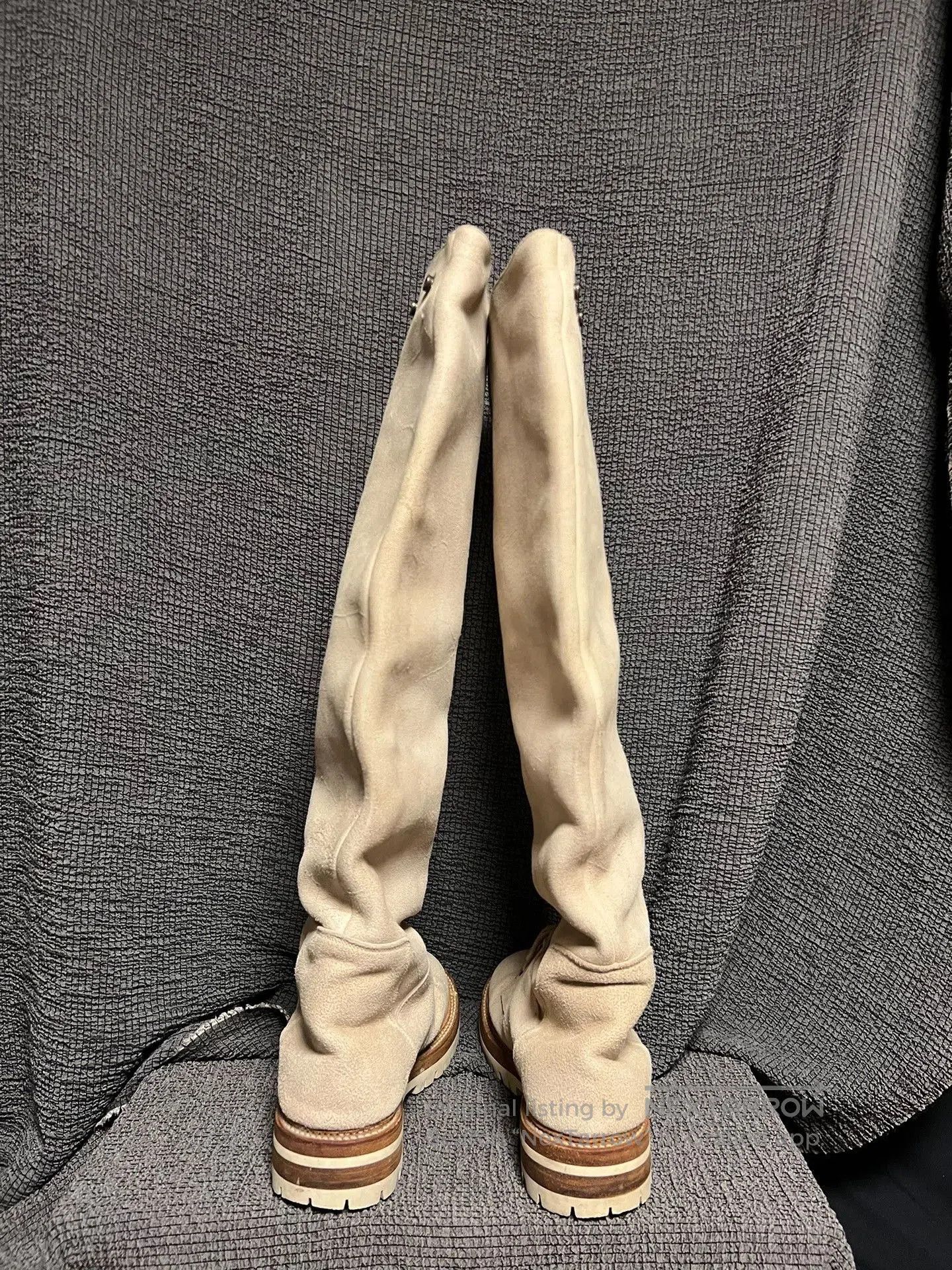 Rick Owens Rick Owens Archive Long Beige Boots. Size US 8.5 / EU 41-42 - 5 Thumbnail