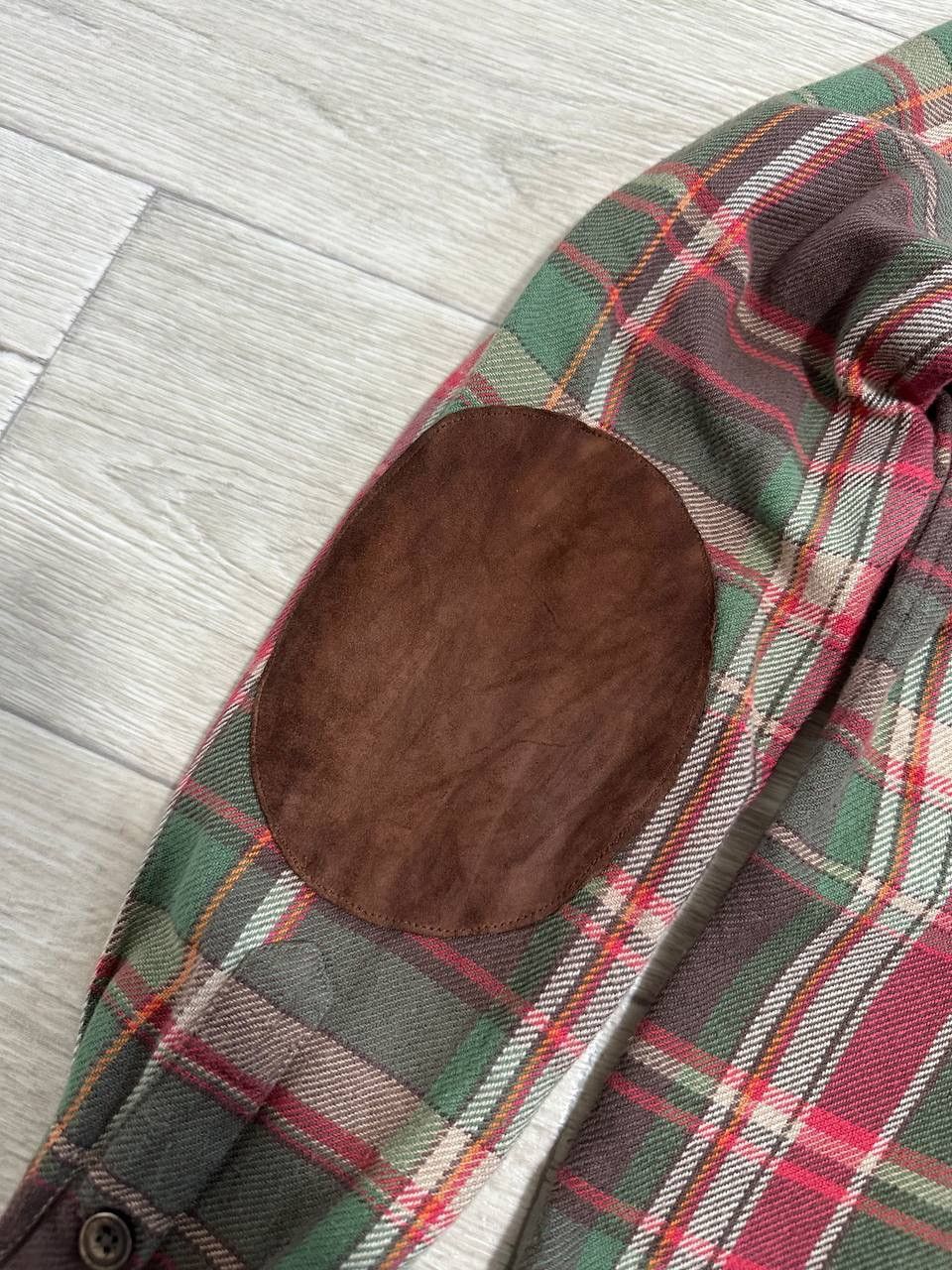 Polo Ralph Lauren Ralph Lauren Flannel Plaid Shirt Tartan Corduroy Elbow 8 Size US XS / EU 42 / 0 - 7 Thumbnail
