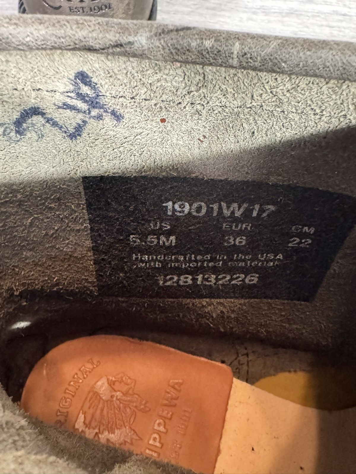 Chippewa Chippewa Raynard 7" Engineer Boots 1901W17 Grey Size 5.5 Size US 5.5 / IT 35.5 - 6 Thumbnail