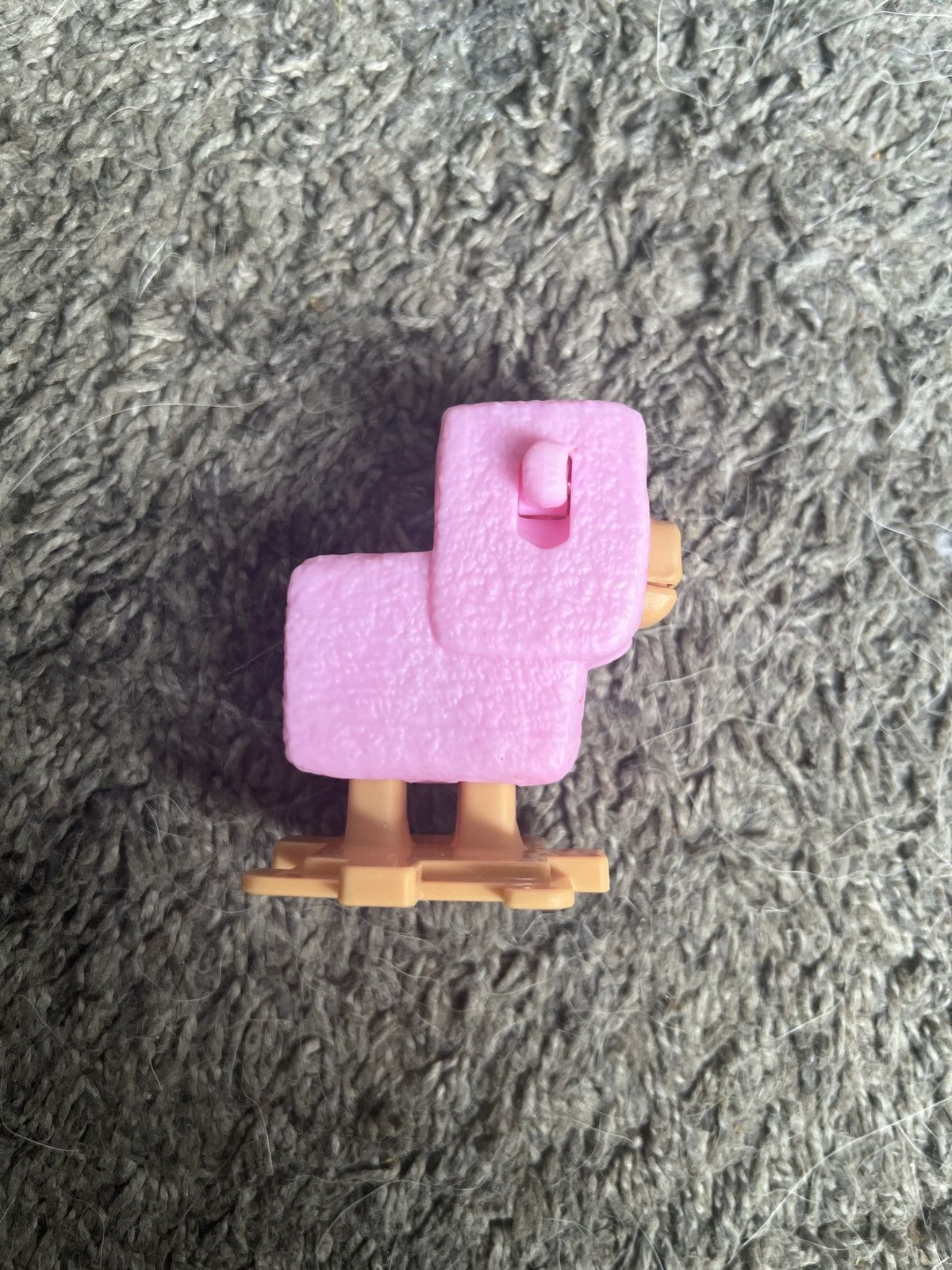 Warner Bros 2025 McDonald’s Minecraft Pink Sheep Figure Size ONE SIZE - 4 Thumbnail
