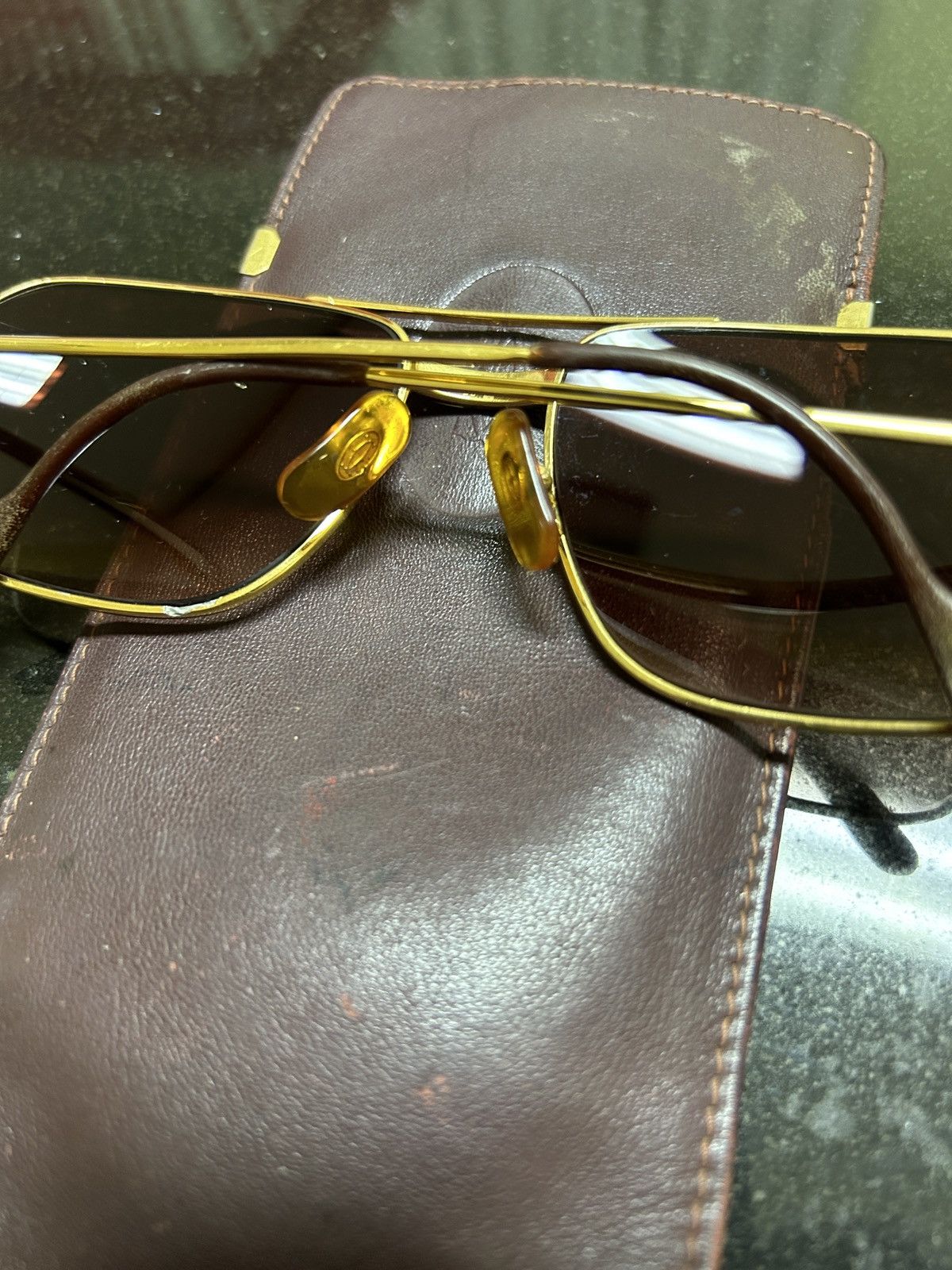 Cartier Vintage Cartier Santos 18K Gold Plated 1980 Size ONE SIZE - 4 Thumbnail