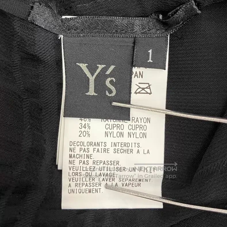 Yohji Yamamoto Yohji Yamamoto size 1 23 SS sleeveless transformation shirt Size S / US 4 / IT 40 - 7 Thumbnail