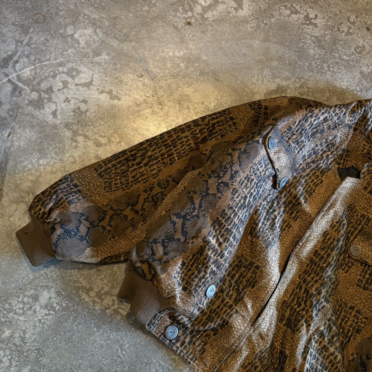 Other Avant Garde Snake Print Flight Jacket Size US S / EU 44-46 / 1 - 2 Thumbnail