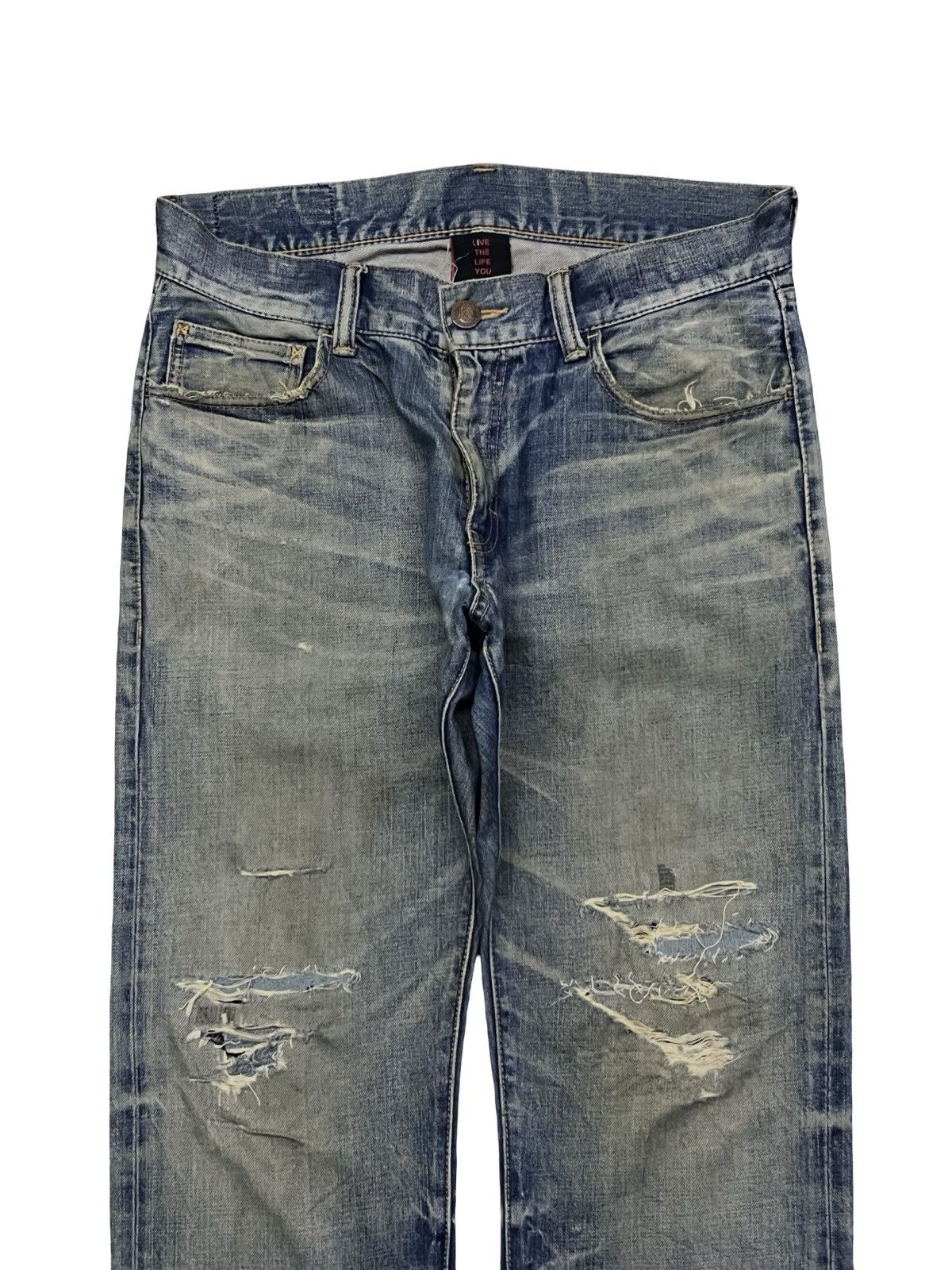 Japanese Brand Vintage 00s NESTA BRAND (Nesta Japan) Japanese Denim - W35 Size US 35 - 4 Thumbnail